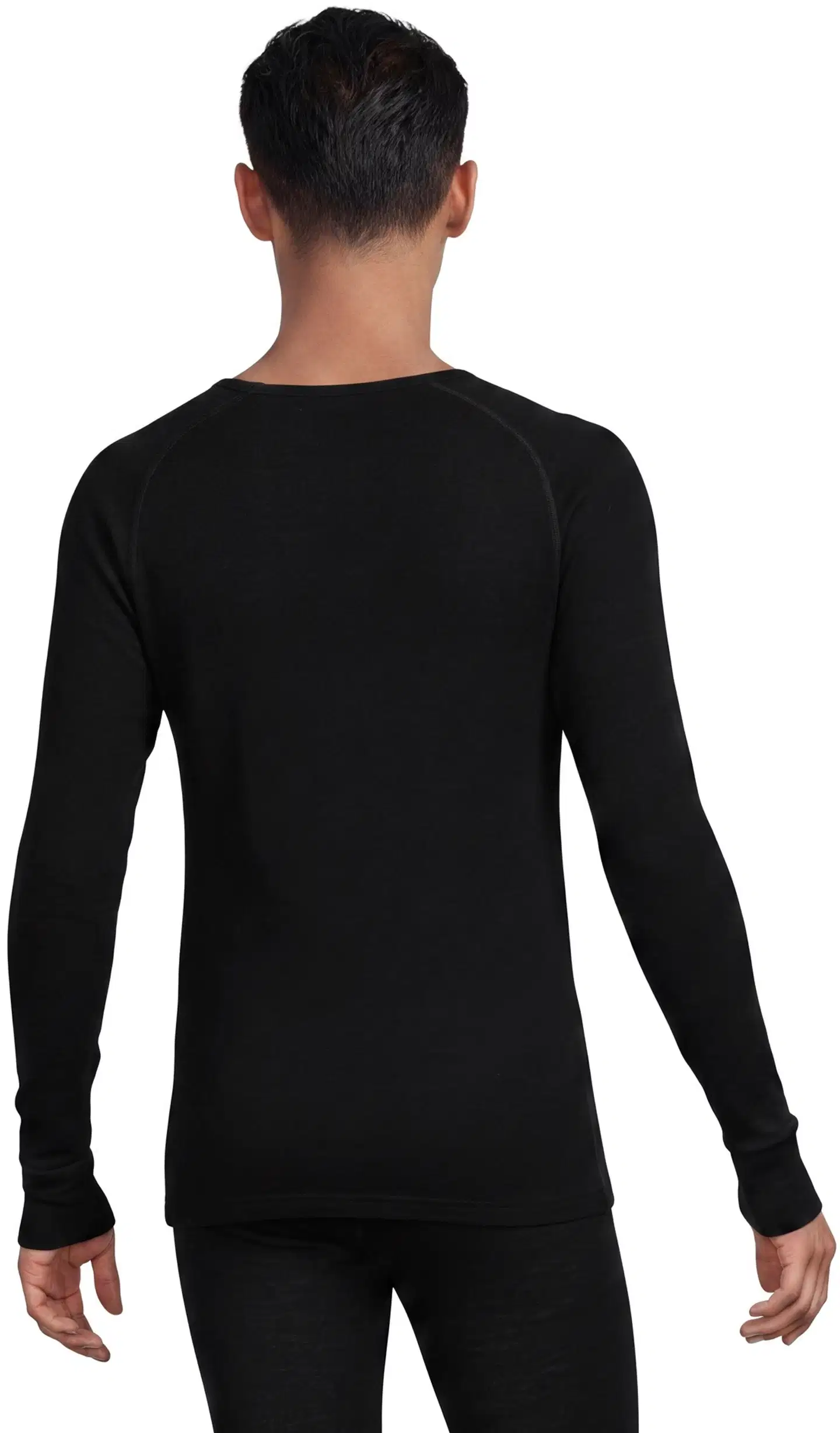 House miesten merinovilla-aluspaita - Black - 3