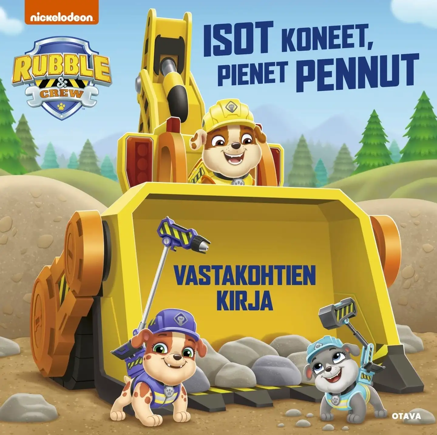 Rollen remmi - Iso koneet, pienet pennut - Vastakohtien kirja