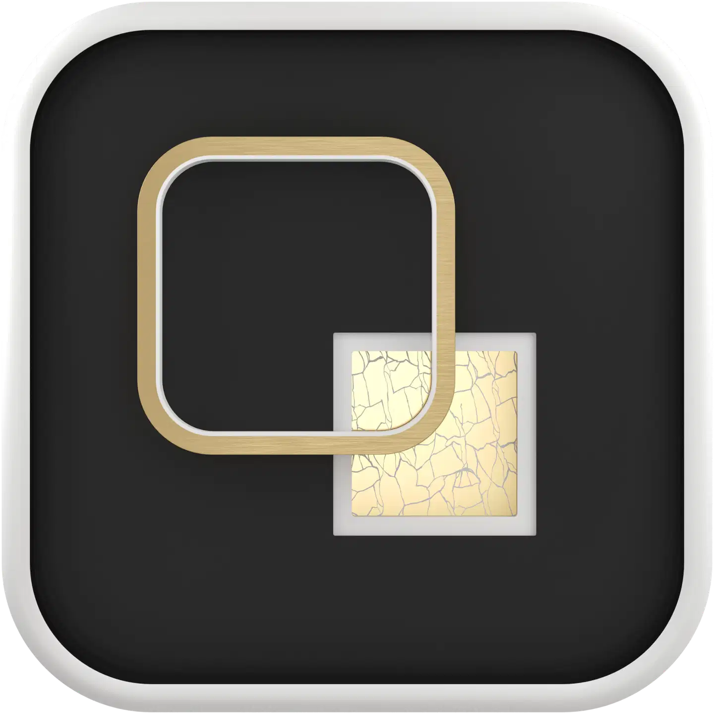 EGLO kattovalaisin Tiriolo LED 162W;92W 38x38 cm musta/kulta - 2