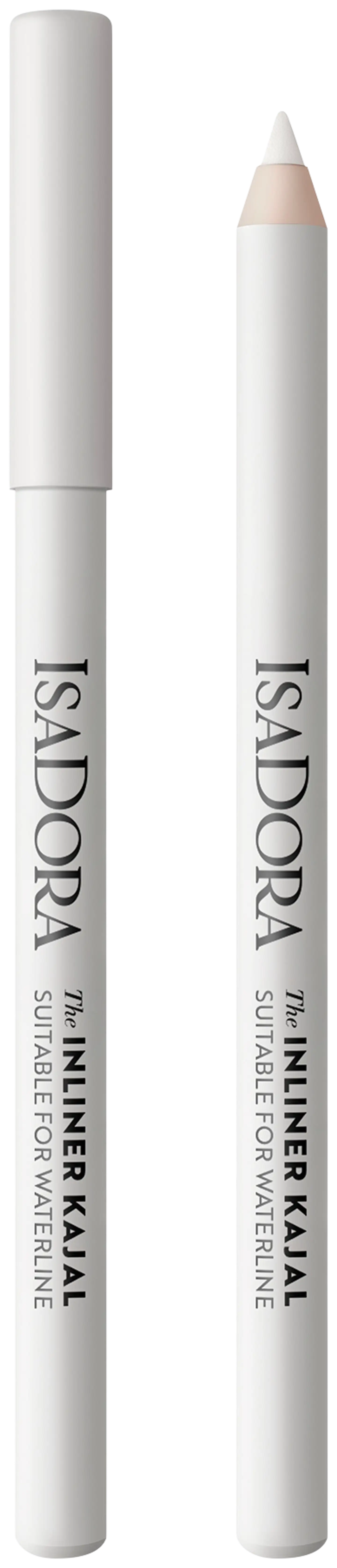 IsaDora The Inliner Kajal 1,1 ml - Satin White - 1