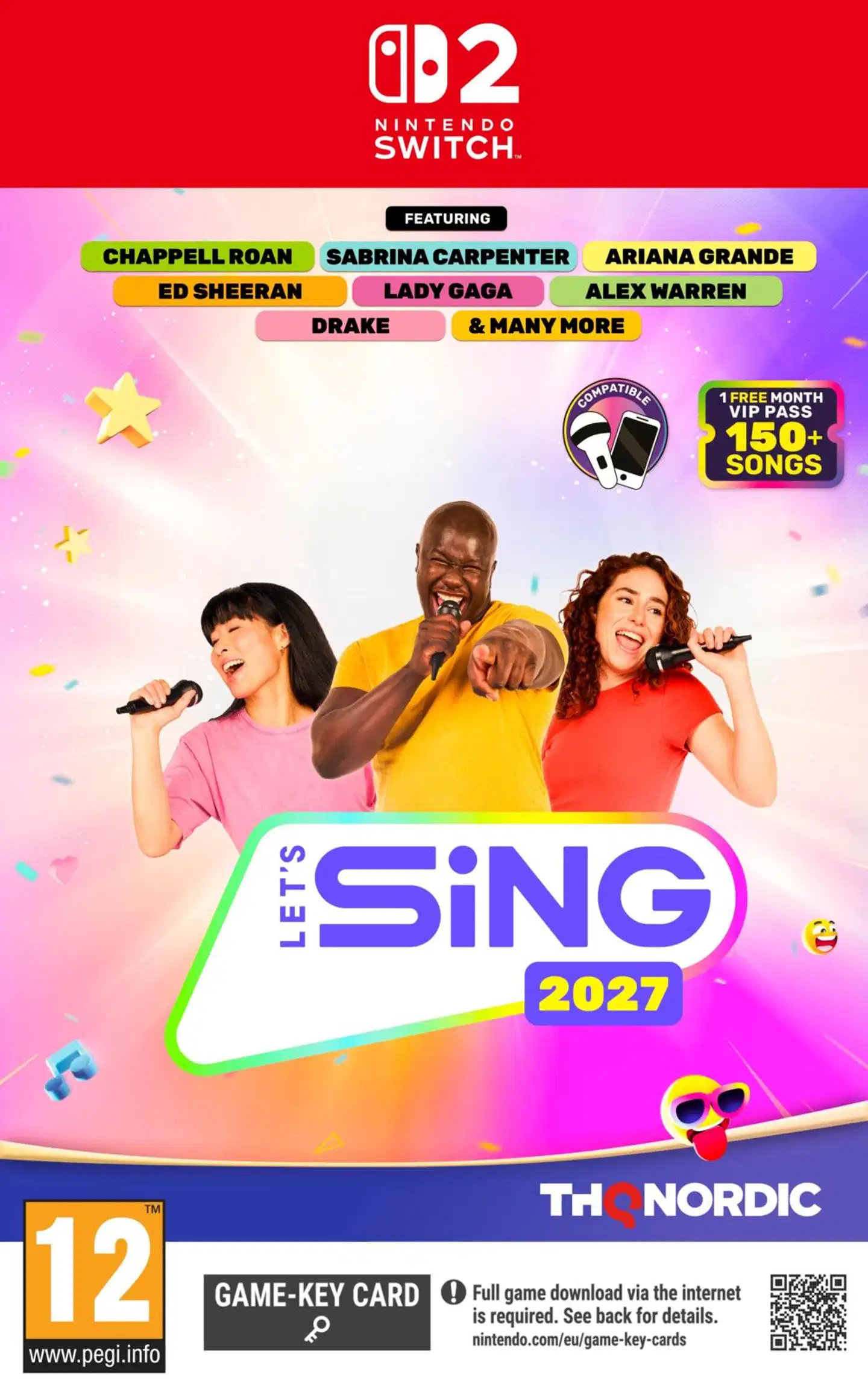 Nintendo Switch 2 Let's Sing 2027