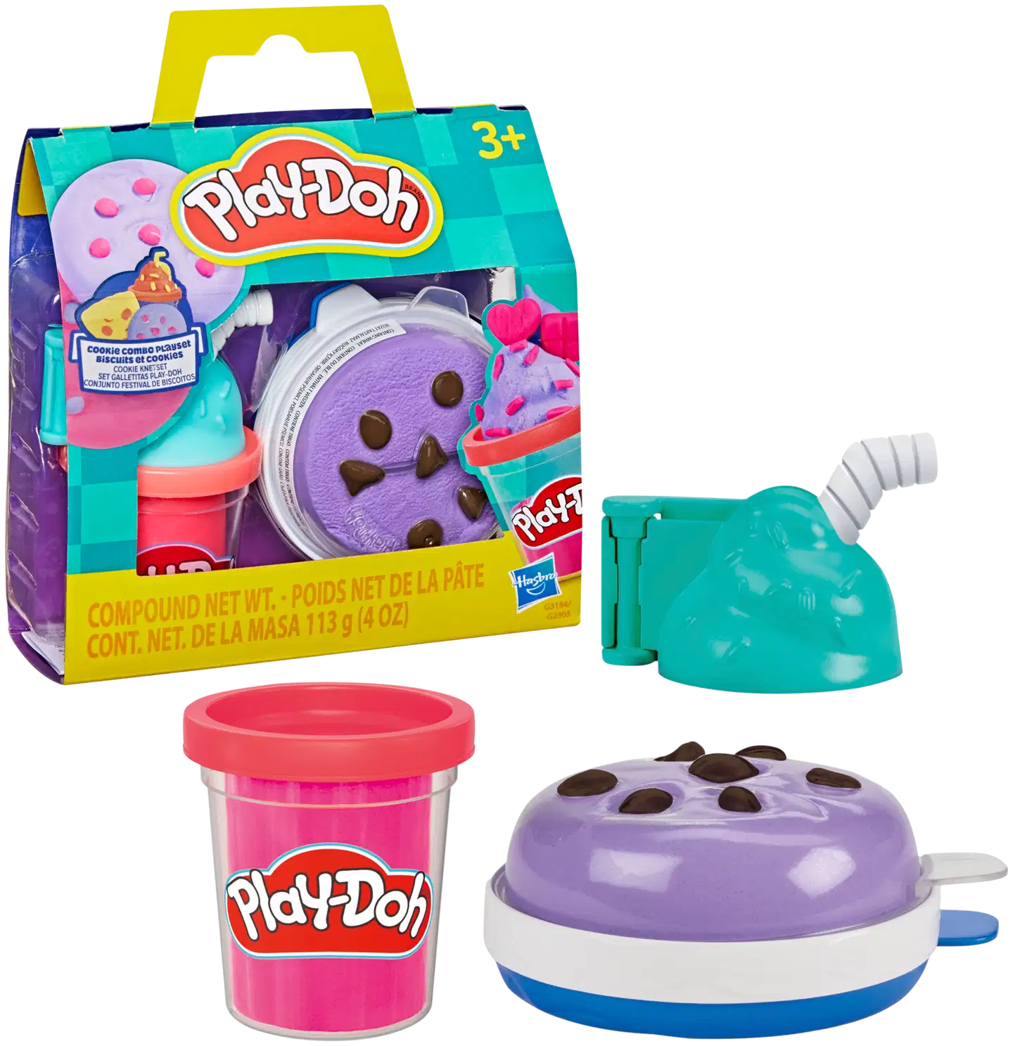 Play-doh leikkisetti Treats to go, erilaisia