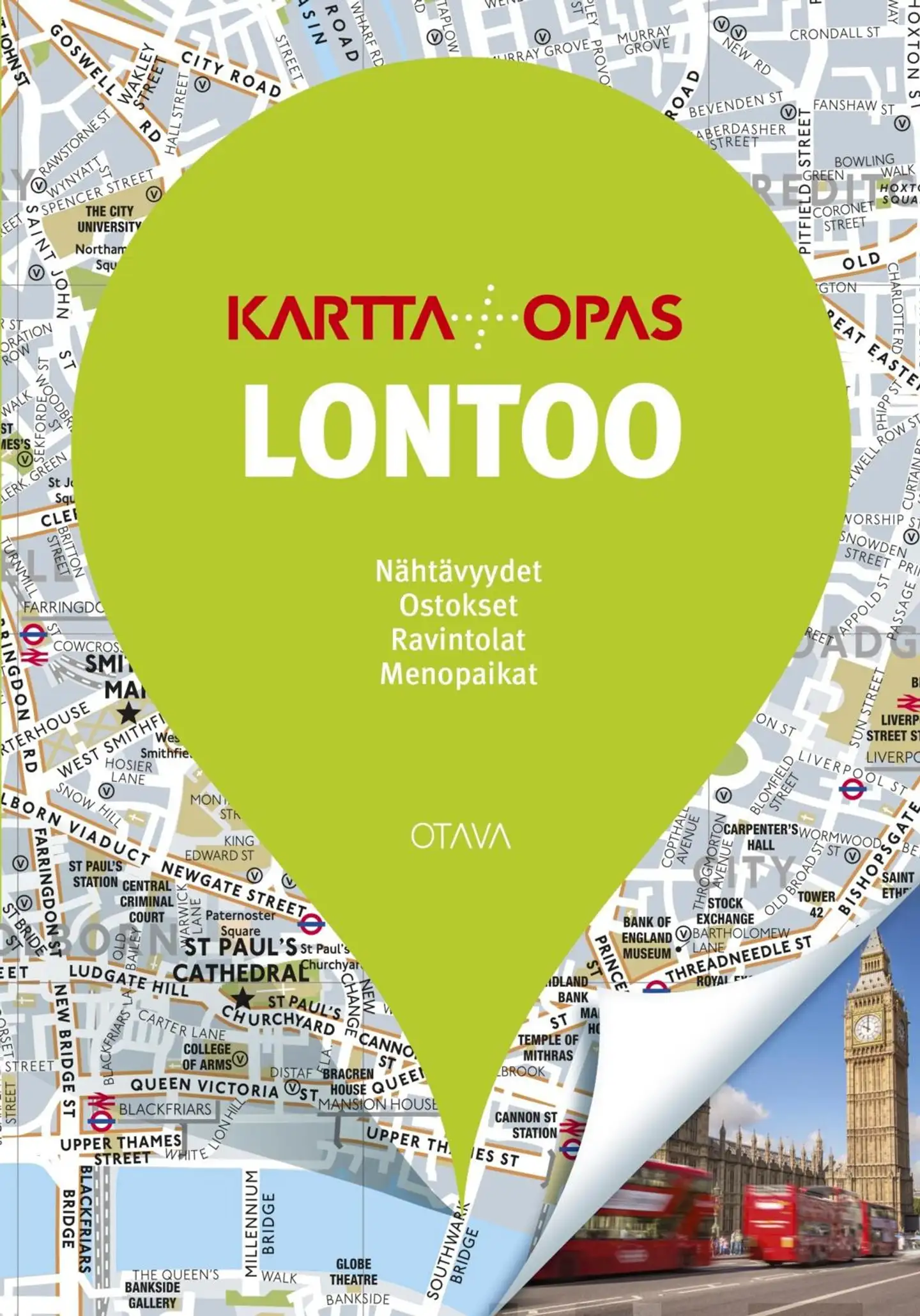 Lontoo - Kartta + opas