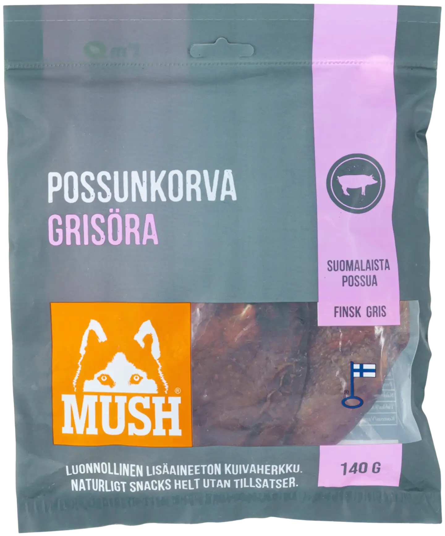 Mush Snacks possun korva 140g