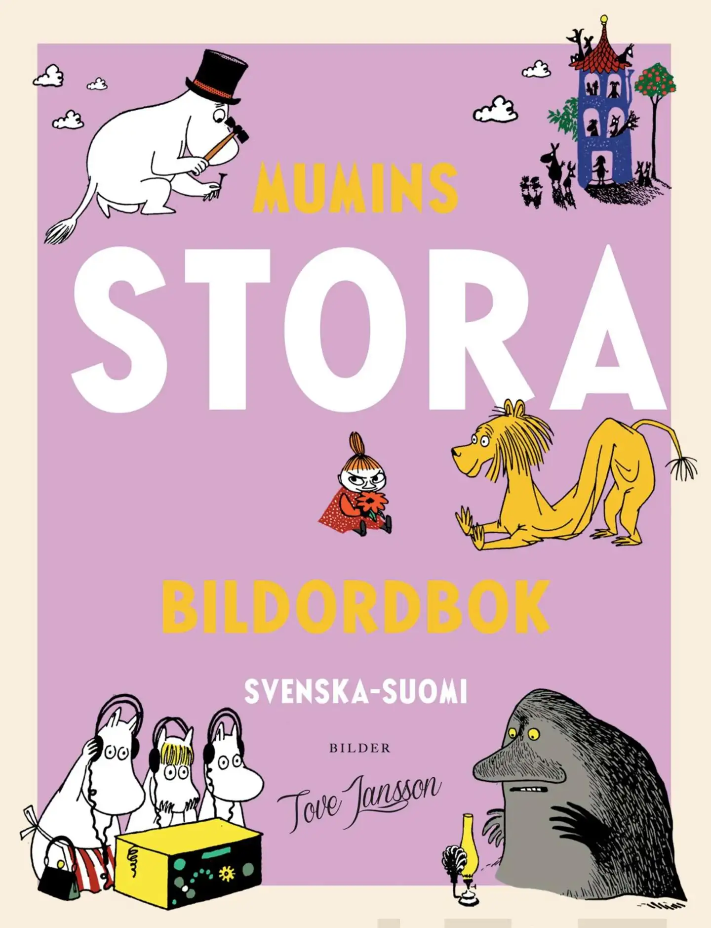 Mumins stora bildordbok Svenska-Suomi