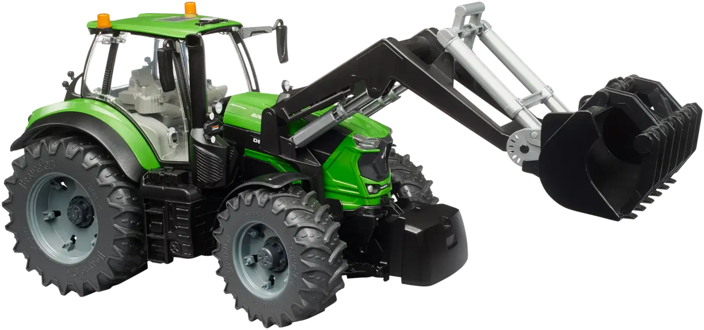 Bruder lelu Deutz 8280 TTV traktori etukuormaajalla - 2