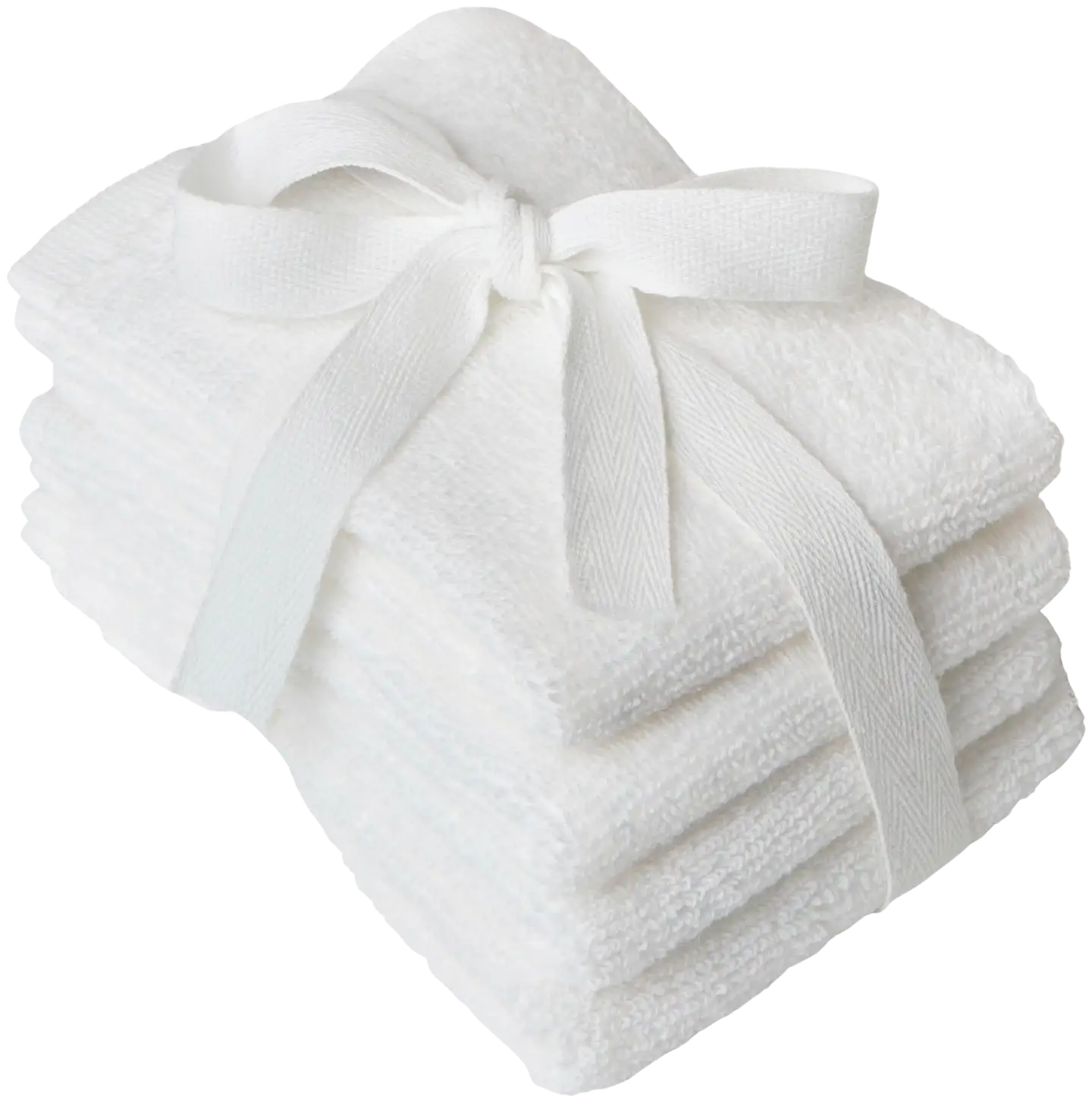 Åhléns Home Kasvopyyhe Stella 30 x 30 cm 4kpl/pkt, valkoinen