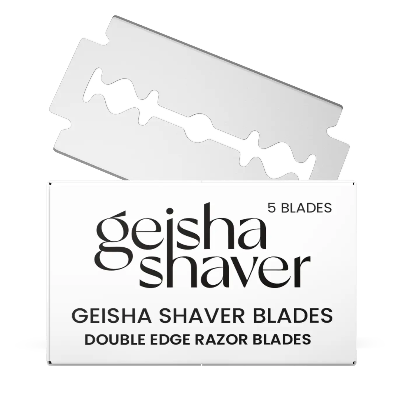 Geisha Shaver vaihtoterät 5 kpl - 2