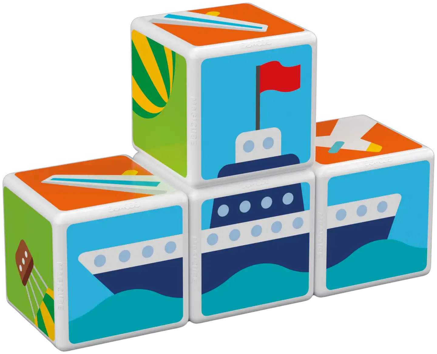 Geomag Magicube Kulkuneuvot -magneettirakennussetti 7 osaa - 2