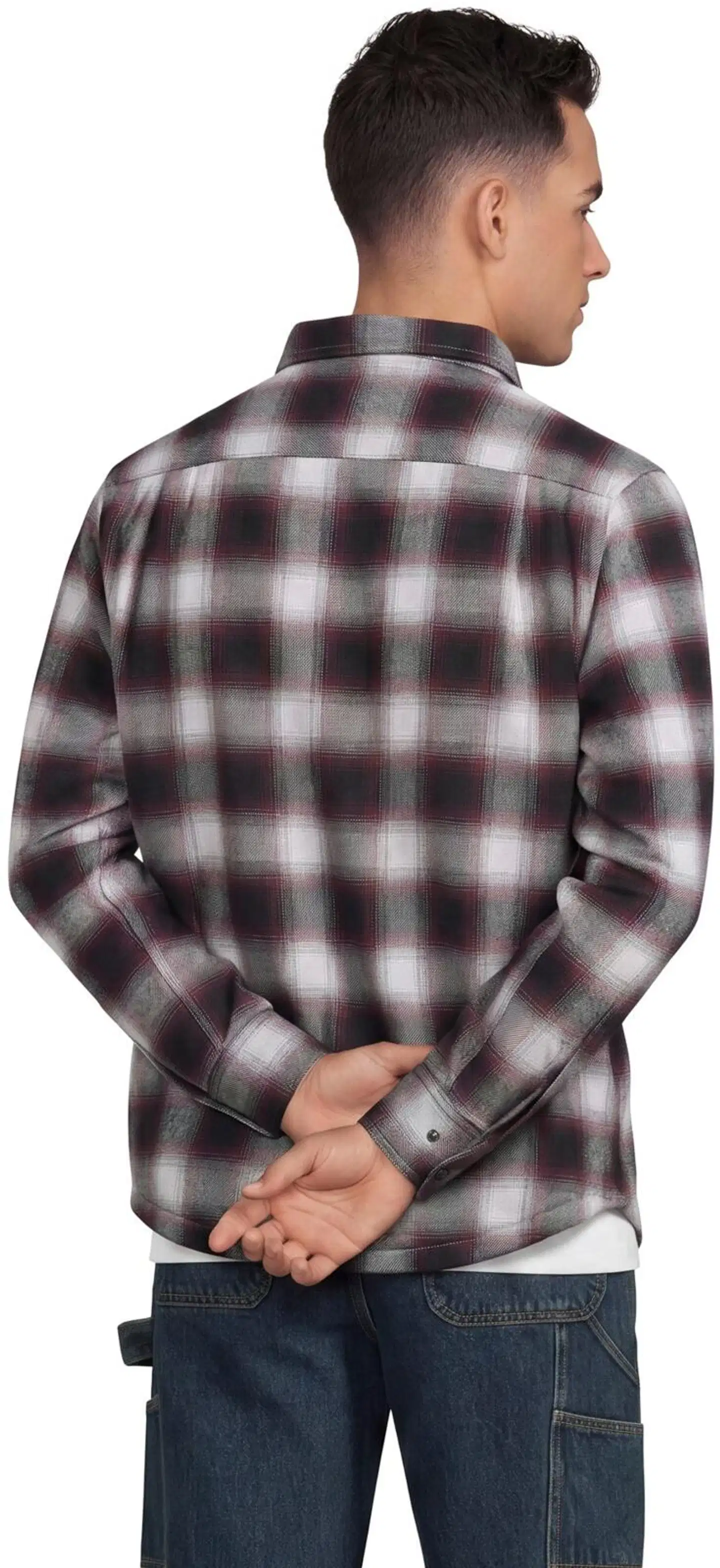 WKLY. miesten ruudullinen paitatakki sherpa-vuori 194W362610 - Fig check - 4
