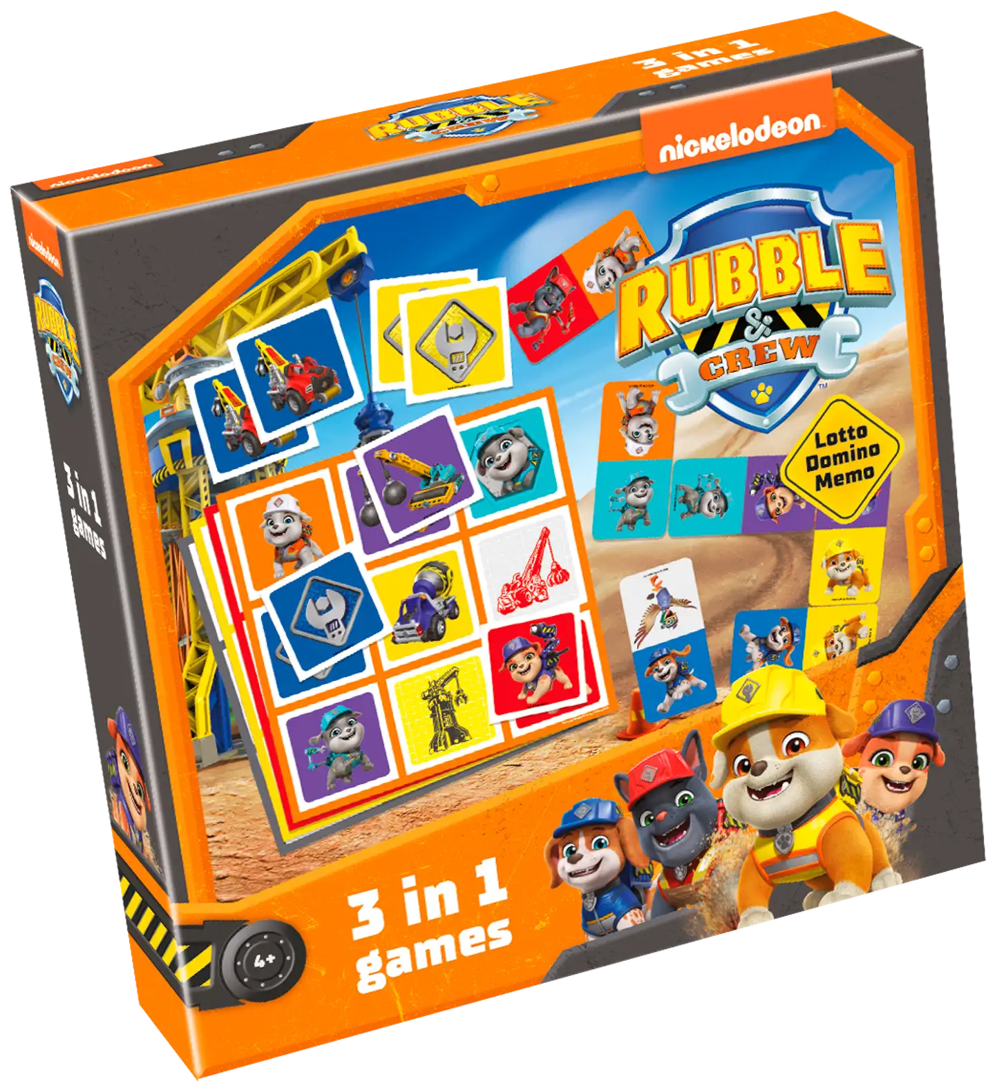 Tactic lautapeli Rollen remmi 3 in 1 Lotto, Domino, Memo - 1