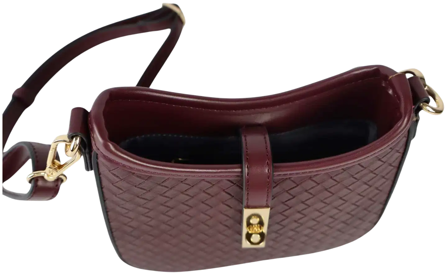 WKLY. käsilaukku 18941 - BURGUNDY - 4