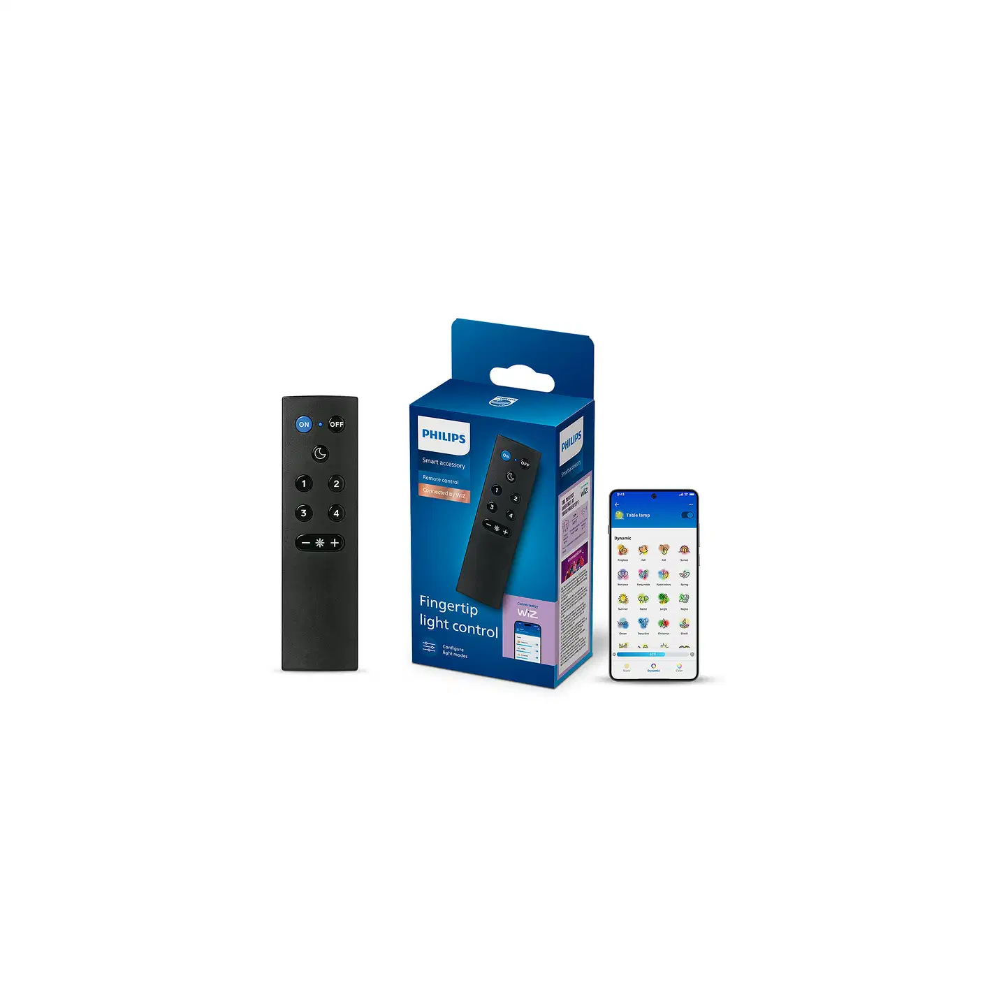 Philips Smart Lighting kaukosäädin paristoilla musta - 2