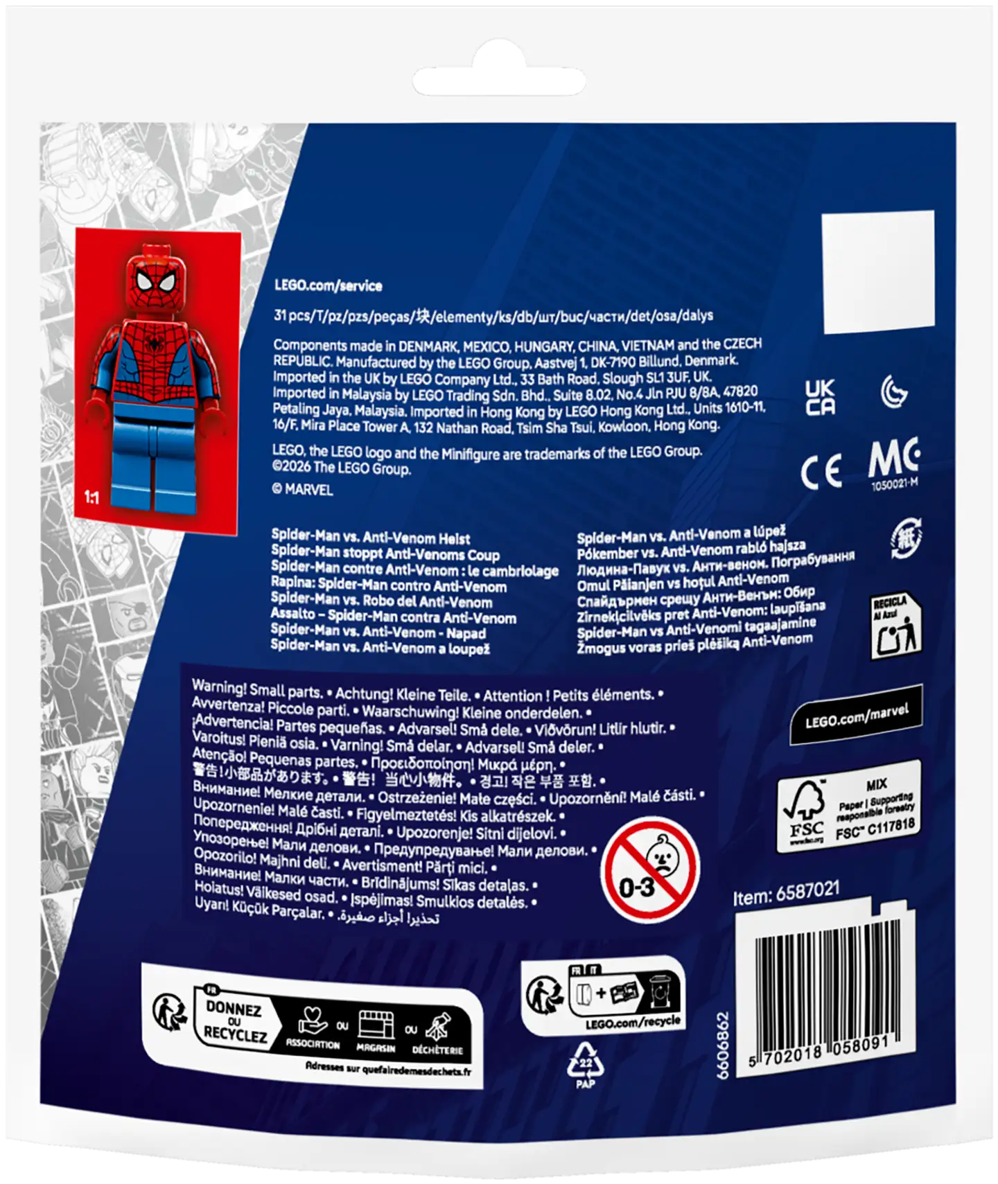 LEGO® Recruitment Bags 30725 Spider-Man vastaan Anti-Venomin ryöstö - 3