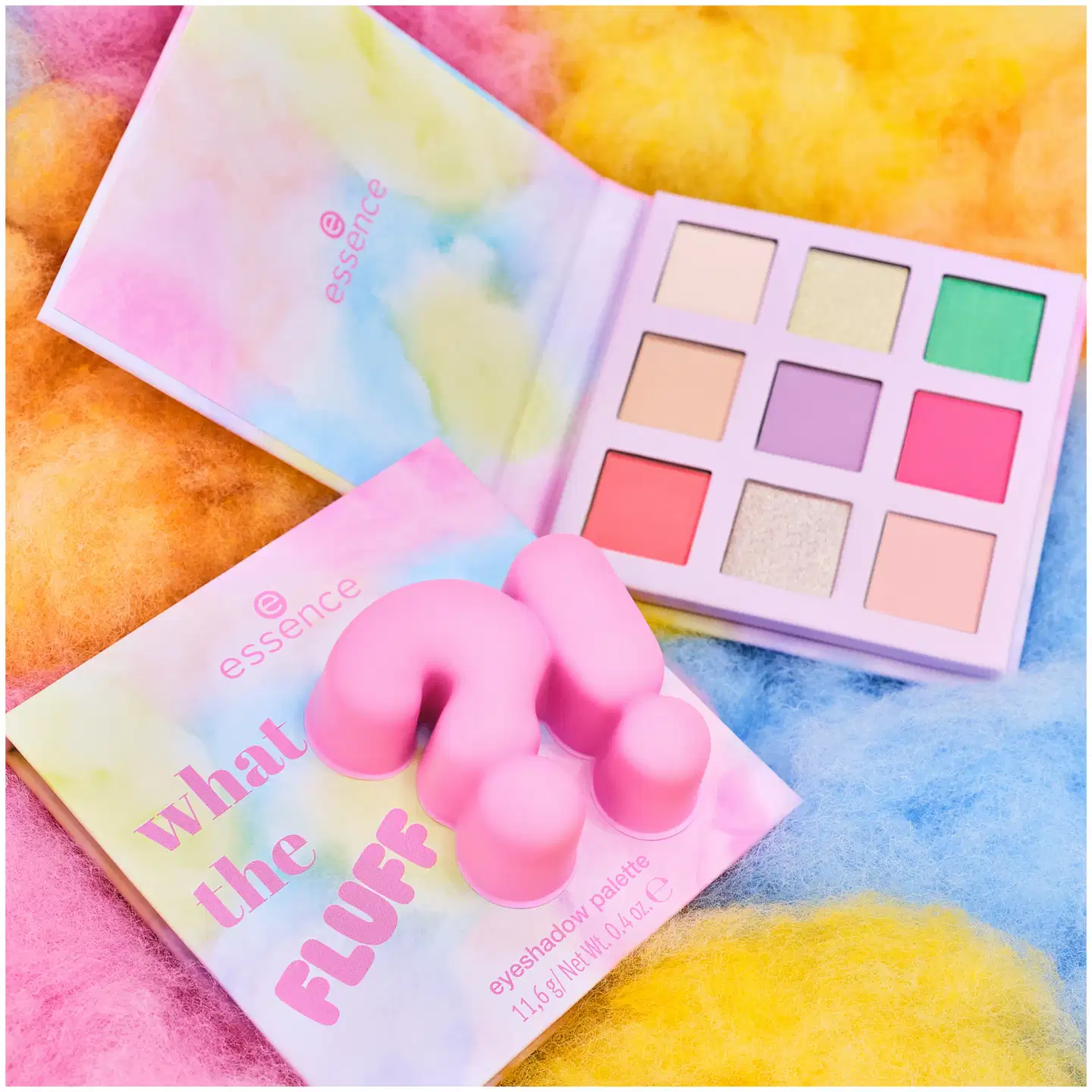 essence WHAT THE FLUFF?! Luomiväripaletti - 4