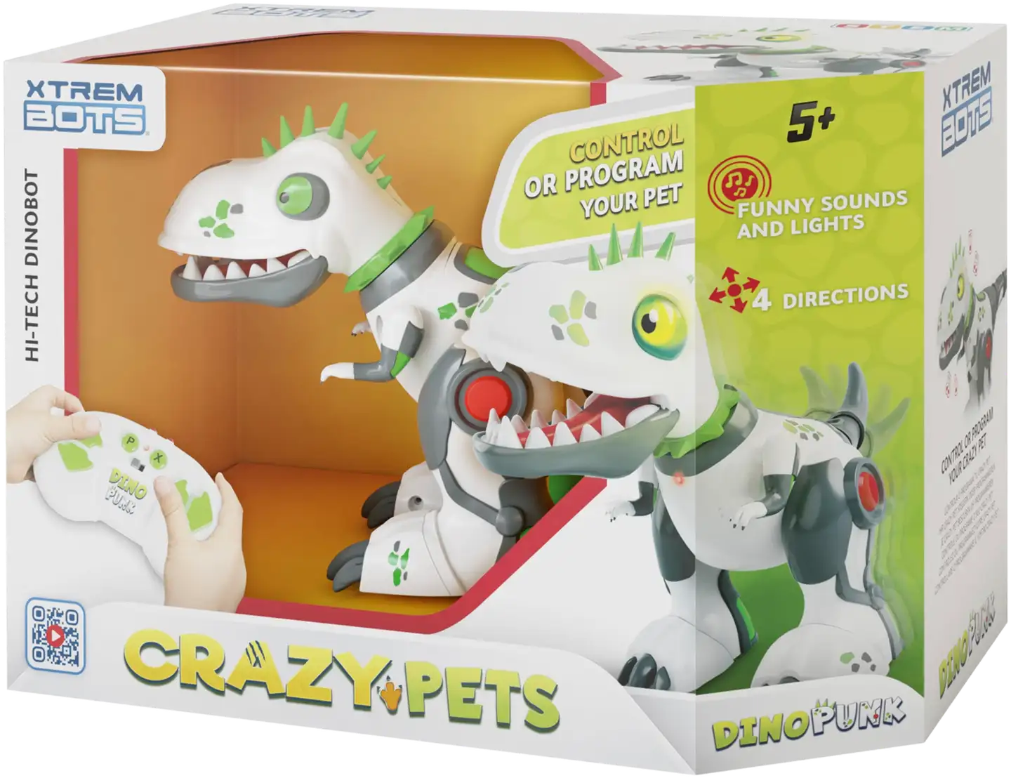 XTREM BOTS Crazy Pets Dino Punk Robotti - 3