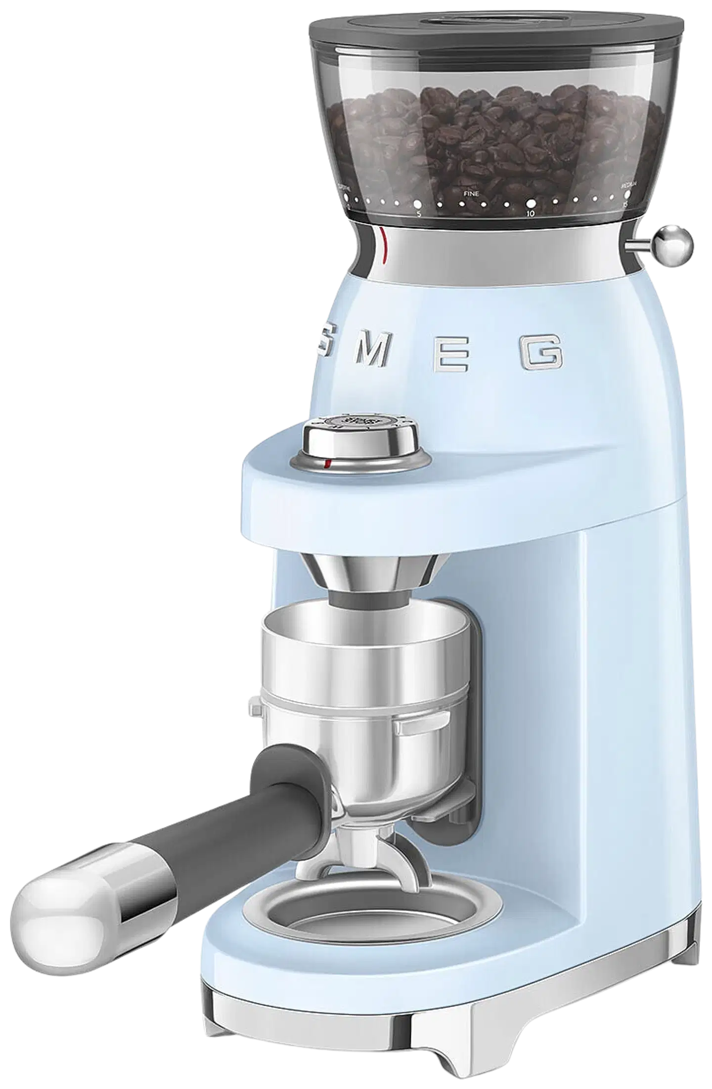 Smeg kahvimylly CGF03PBEU pastellinsininen - 6