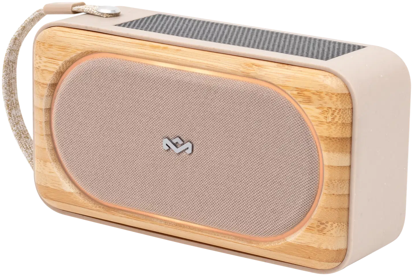 House of Marley Bluetooth kaiutin Roots Solar, beige/puu - 1