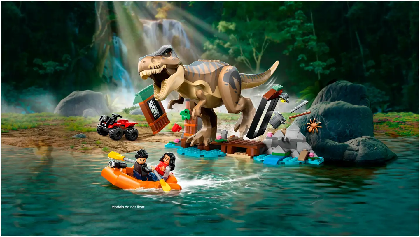 LEGO® Jurassic World T. rex ja pako joella 76975 - 5