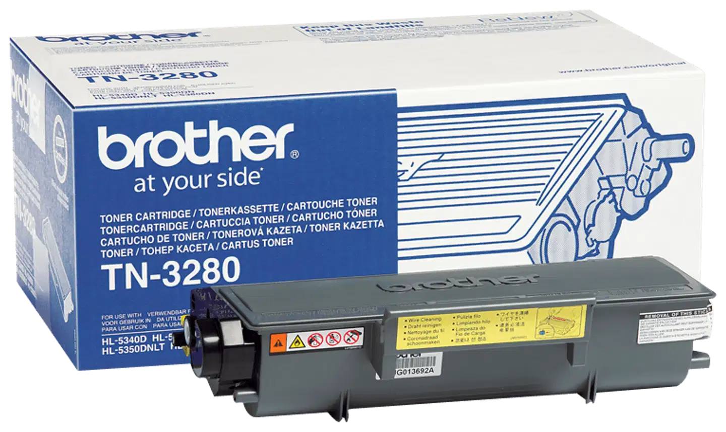 Brother laservärikasetti TN-3280 musta - 1