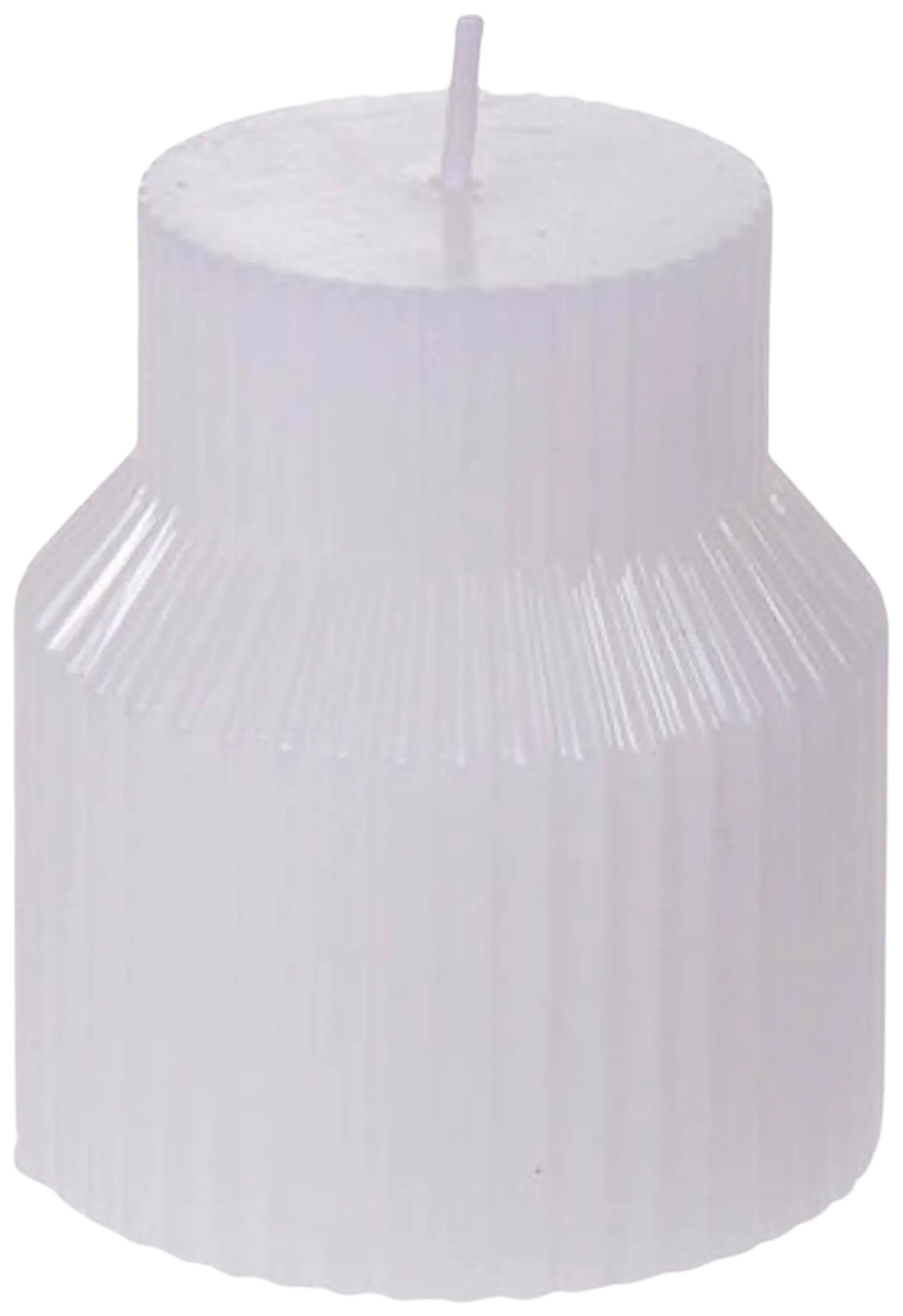 AmandaB kynttilä 6,8x8cm valkoinen