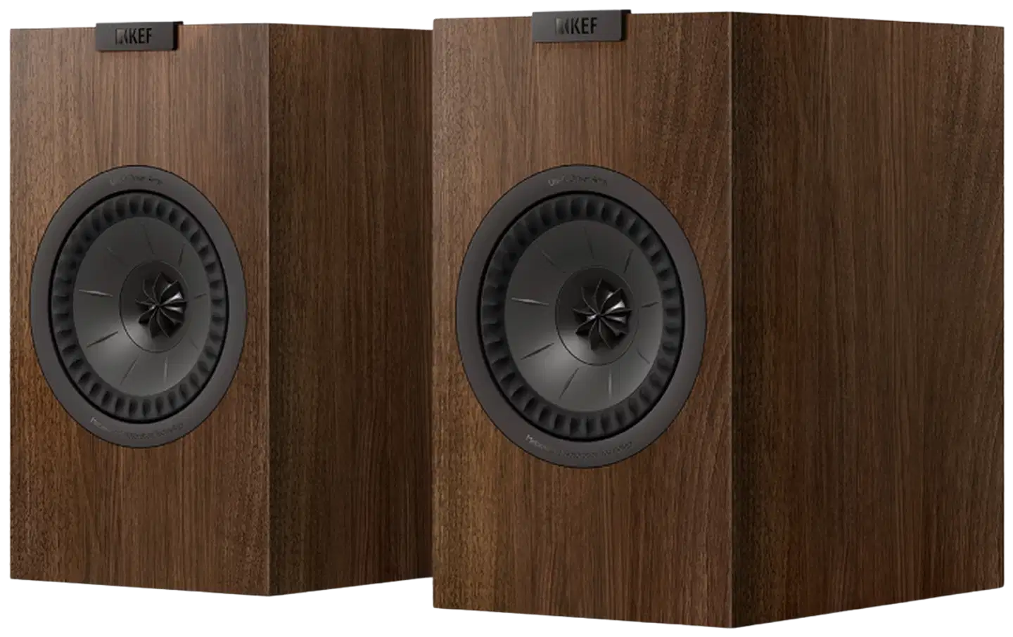 KEF jalustakaiutinpari Q1 Meta walnut jalustakaiutin
