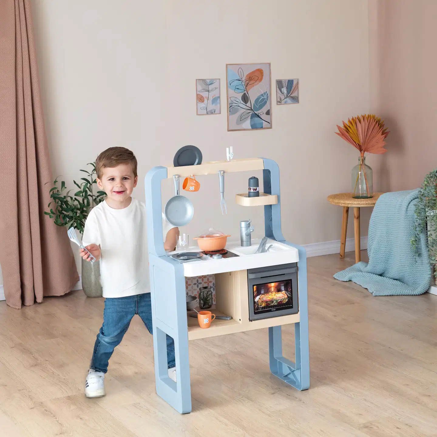 Smoby Rosmariini, leikkikeittiö kokkailuleikkeihin - 7