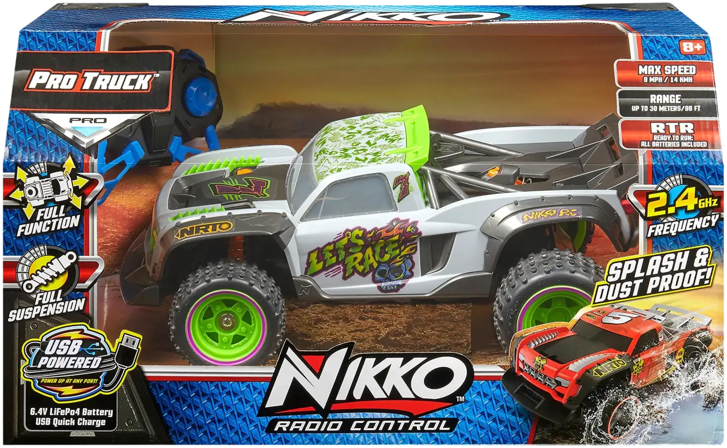 Nikko 30cm Pro Trucks  RC-auto - 3