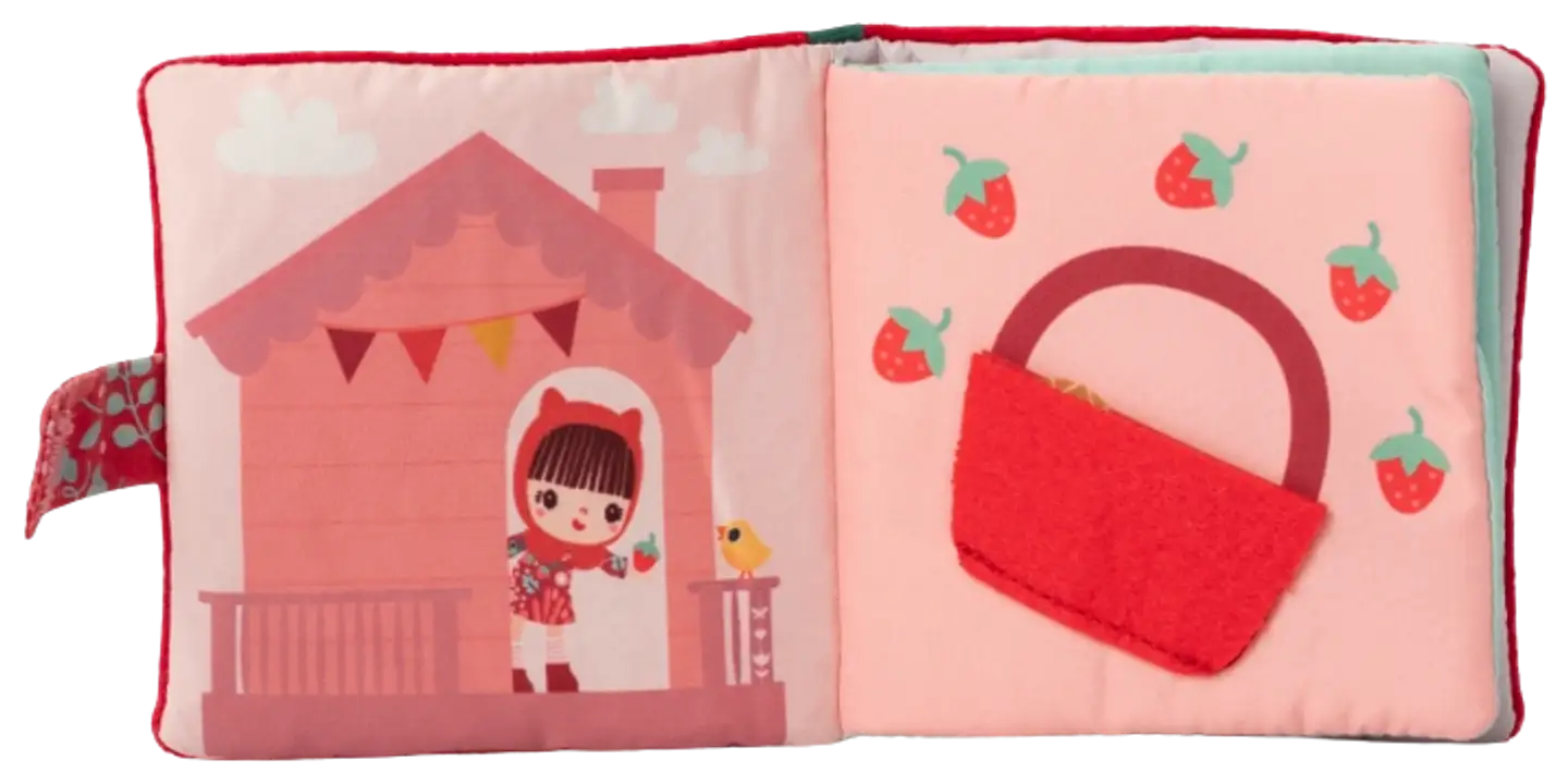 Lilliputiens pehmokirja purulelulla Punahilkka - 2
