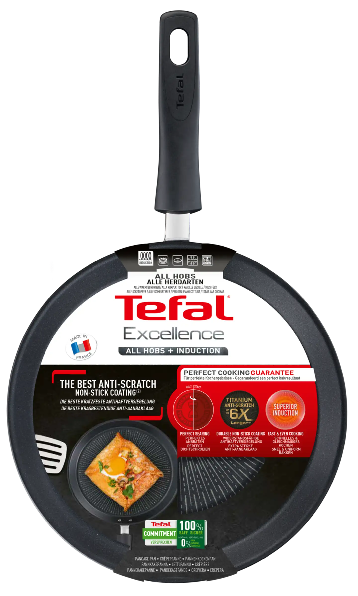 Tefal Excellence ohukaispannu 25 cm - 4