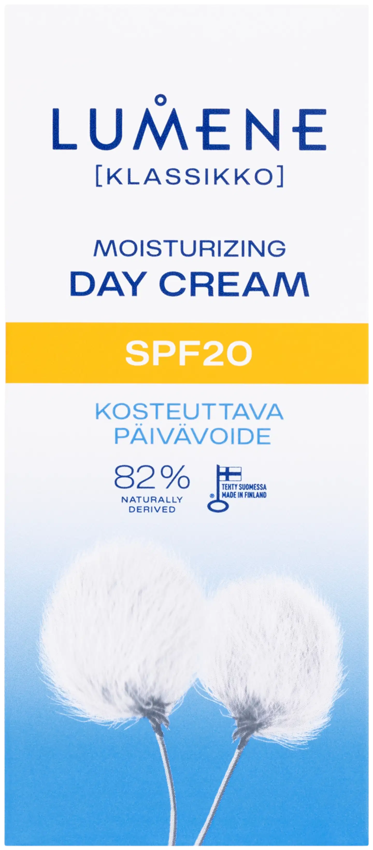 Lumene KLASSIKKO Kosteuttava päivävoide SPF20 50 ml - 2