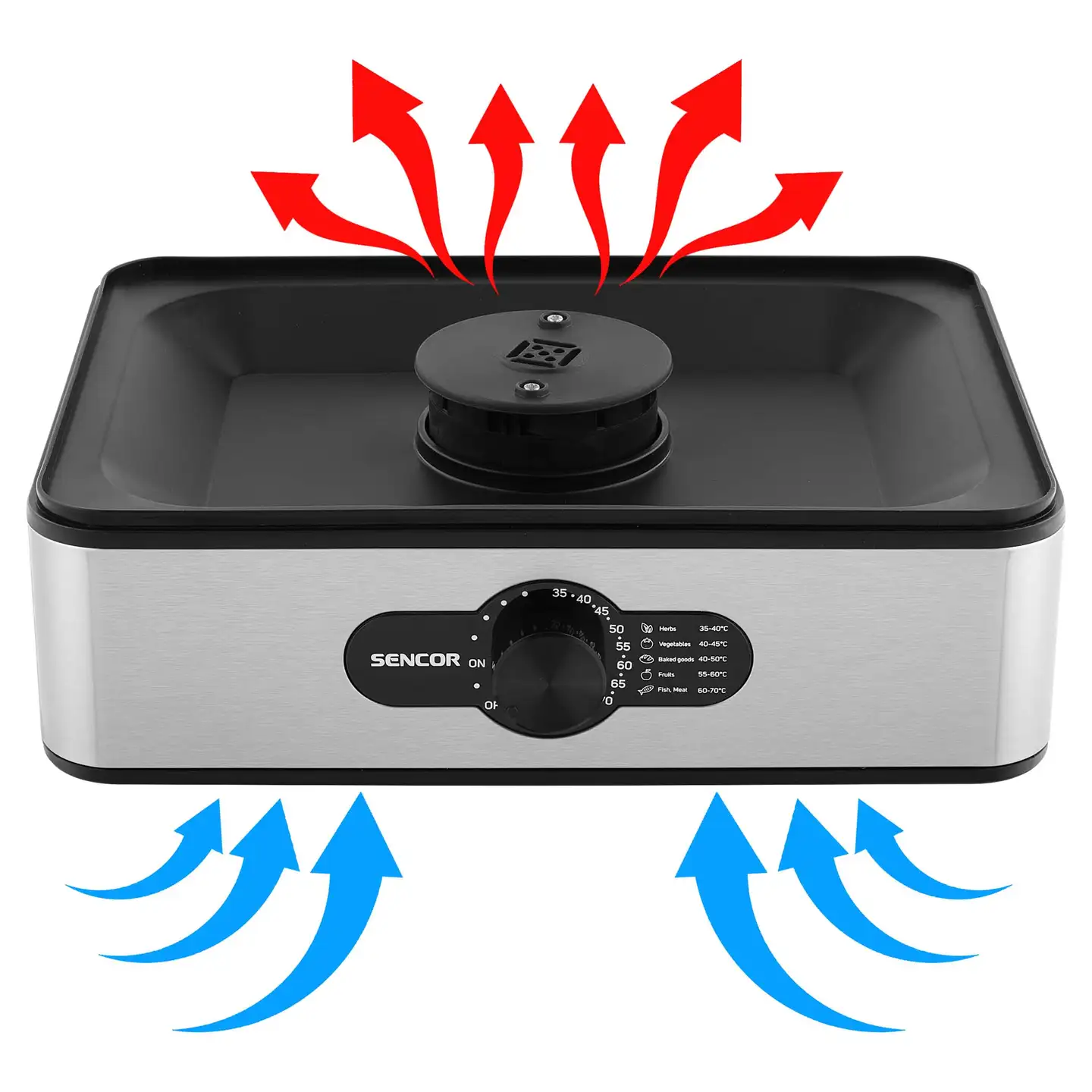 Sencor ruoka- ja hyötykasvikuivuri SFD 950SS - 8