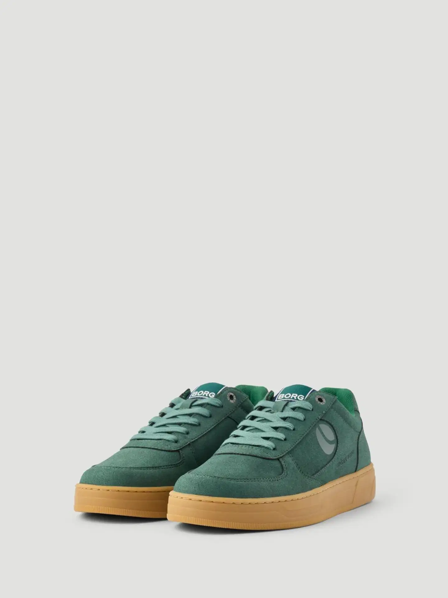 Björn Borg miesten vapaa-ajan tennari Challenger Green Gum - Green/gum - 2