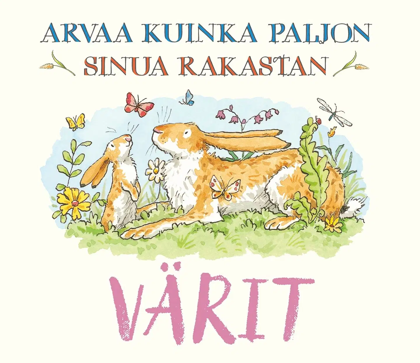 McBratney, Arvaa kuinka paljon sinua rakastan: Värit
