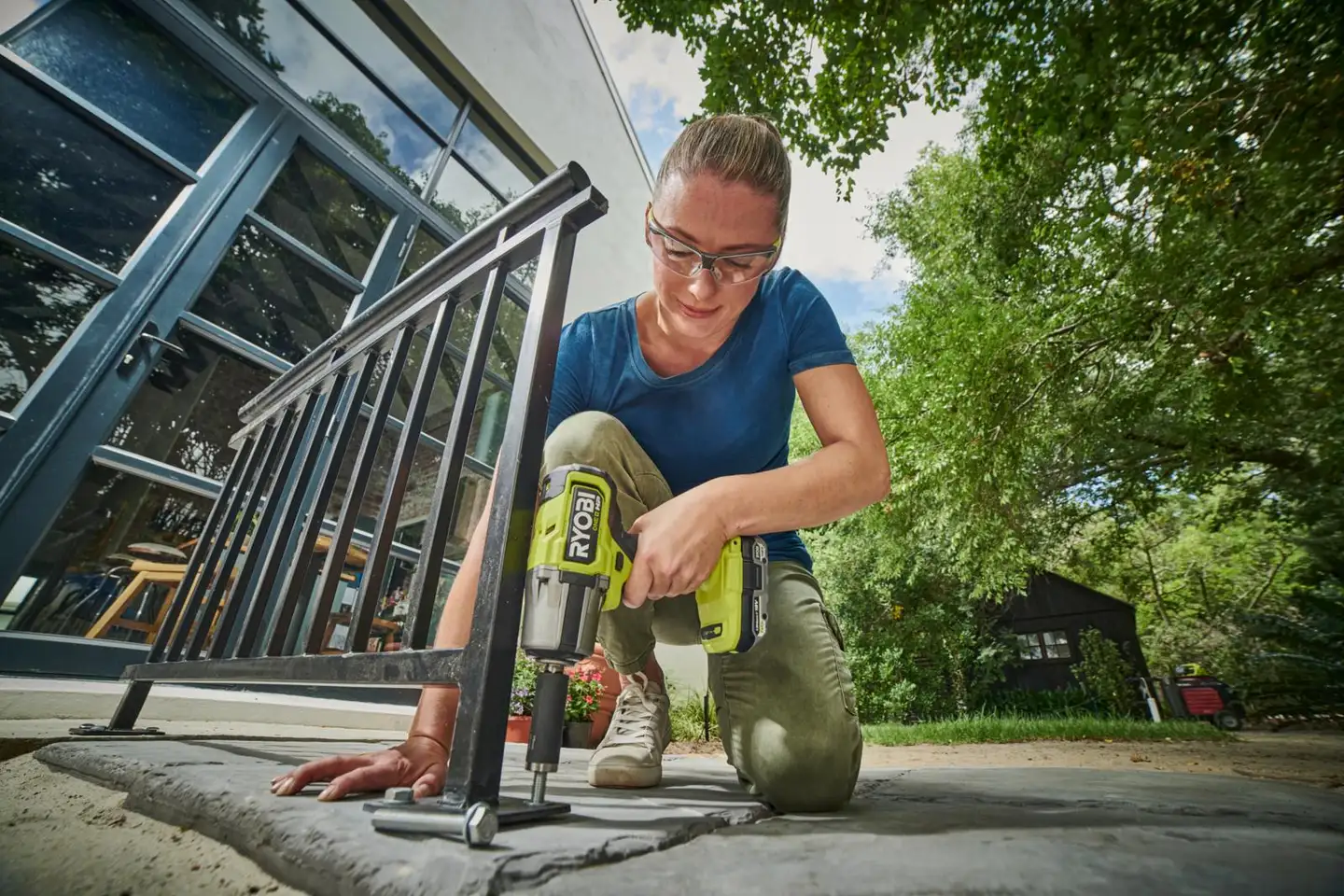 Ryobi 18V iskevä mutterinväännin RIWH18X-0 - 9