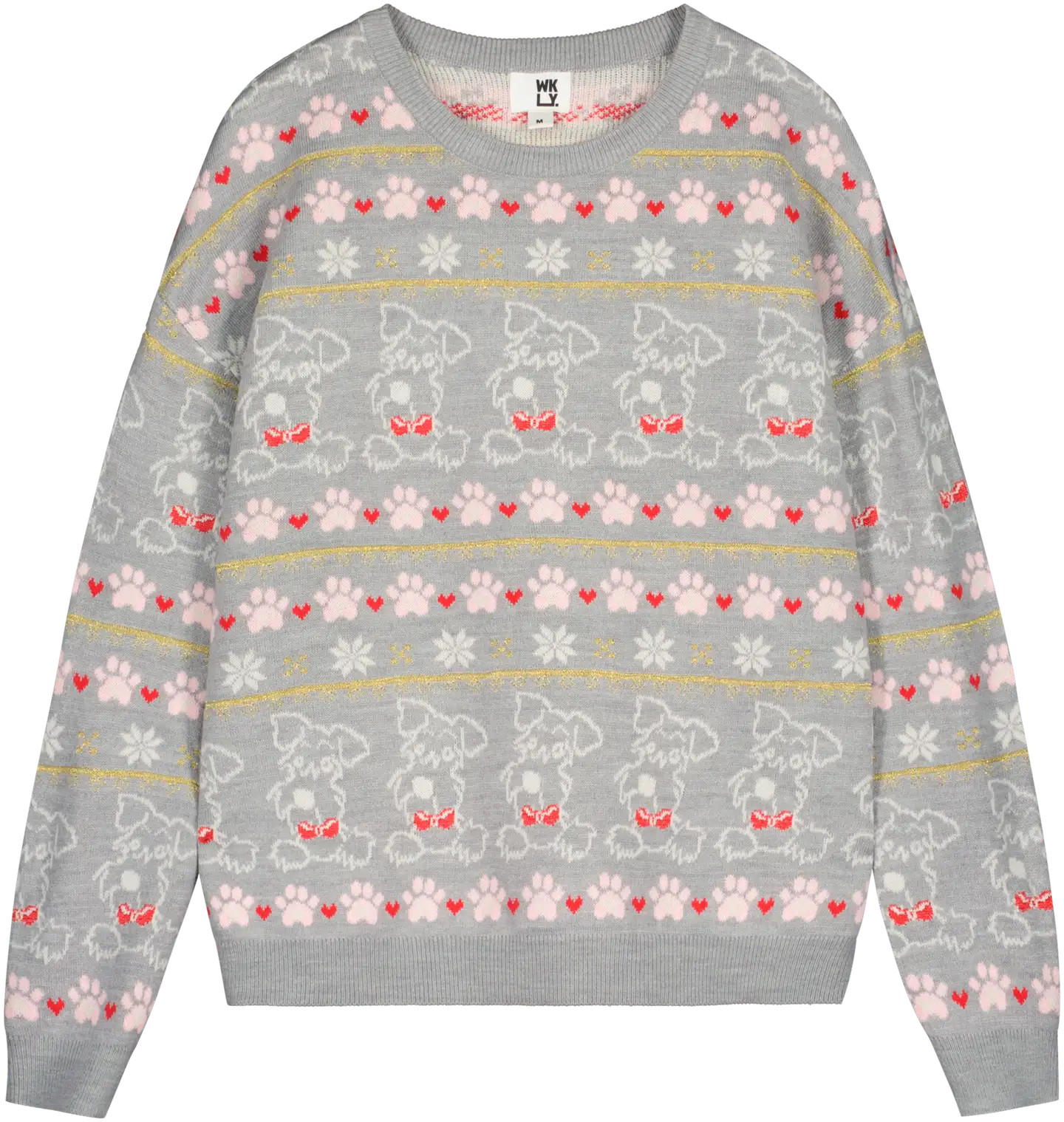 WKLY. naisten intarsianeule 213W450505 - Sand mel. - 1