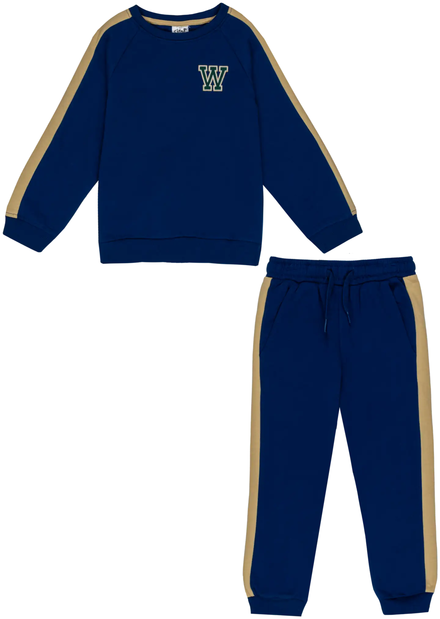 Ciraf lasten collegesetti 25PC260227 - Navy Peony - 1