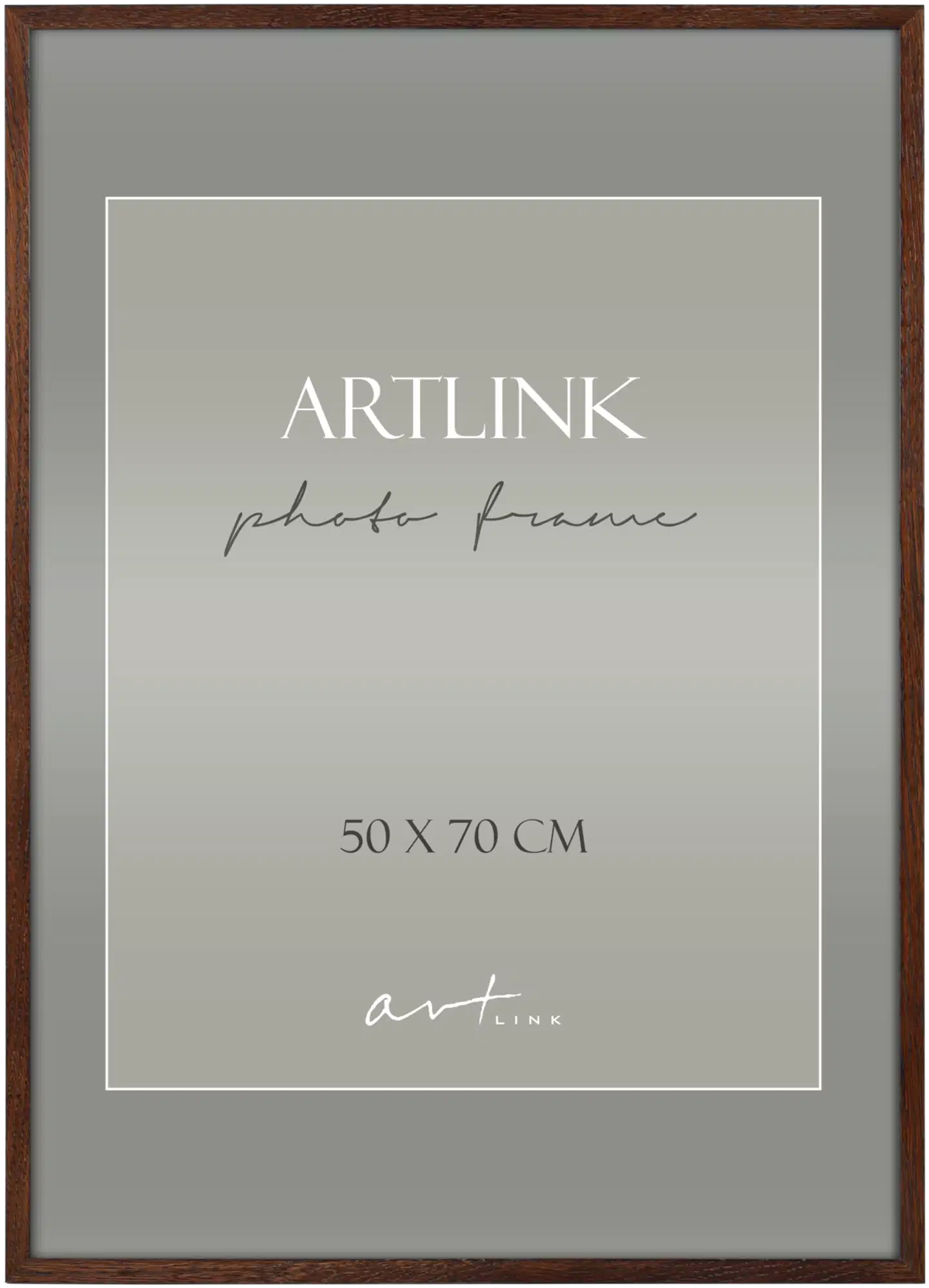 Kuvakehys tumma tammi 50x70cm