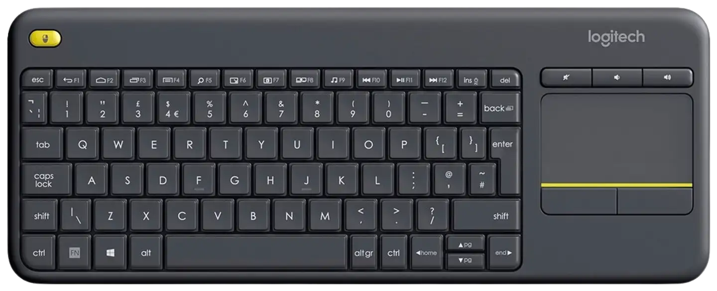 Logitech näppäimistö langaton K400 Plus musta - 3