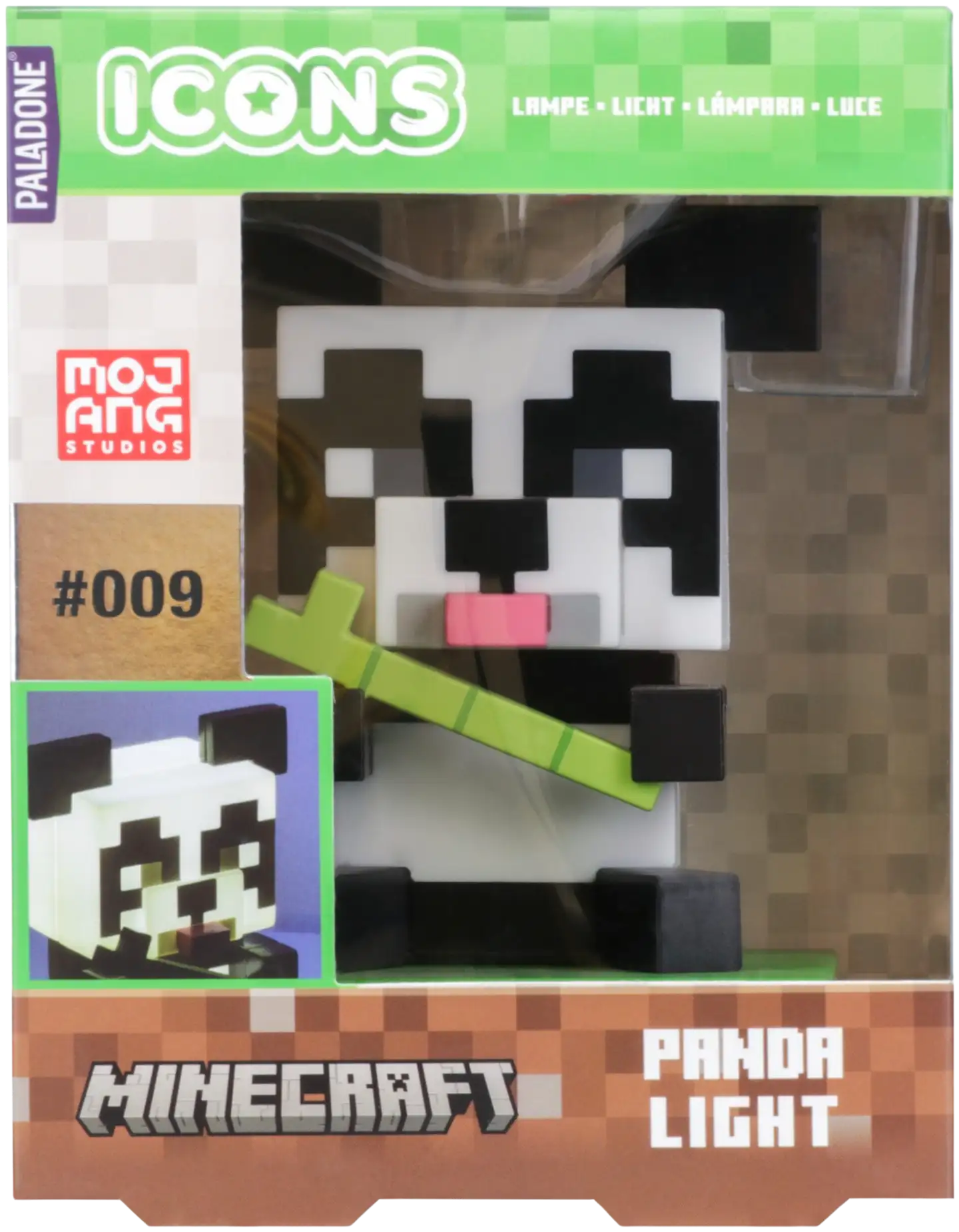 Paladone Koristevalo Minecraft Panda Icon - 5