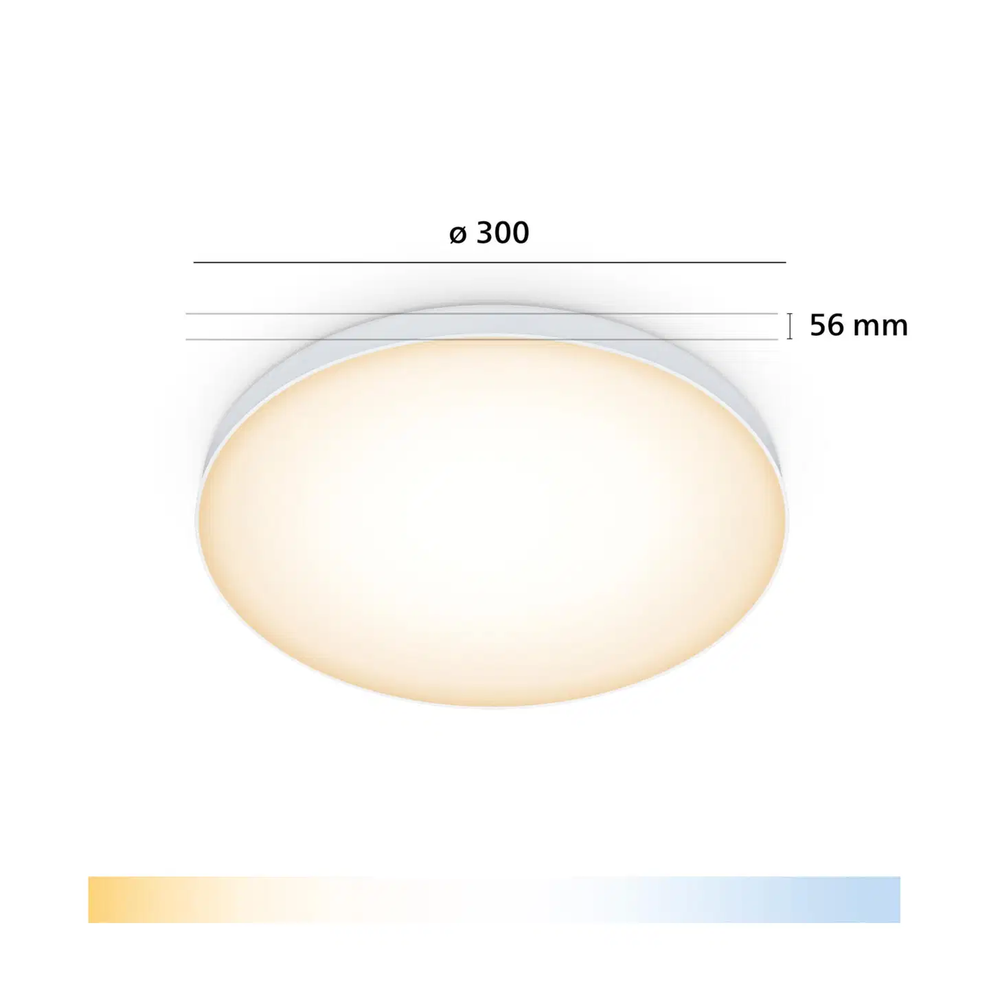 Philips Smart Lighting kattovalaisin pyöreä 18W valkoinen säädettävä kaukosäätimellä - 2