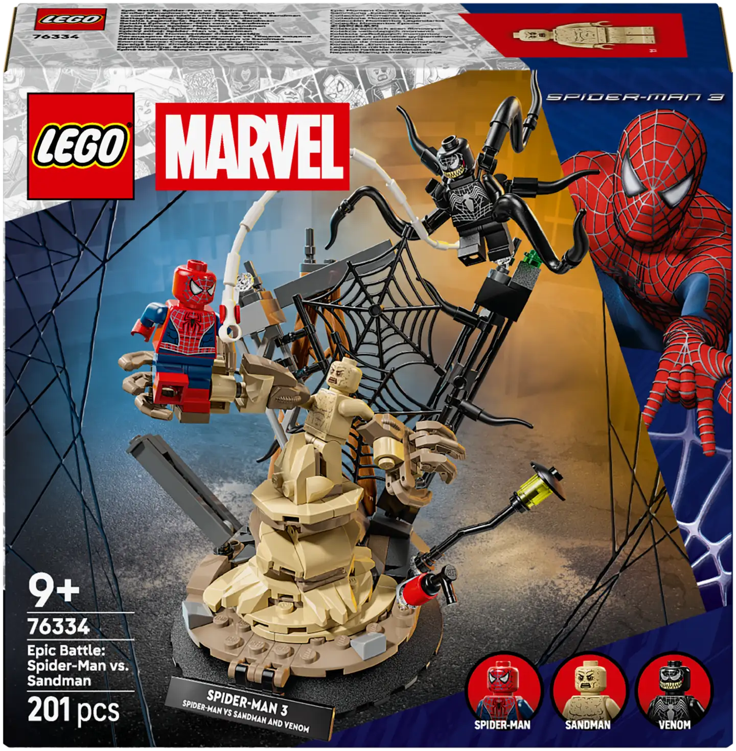 LEGO® Super Heroes Marvel 76334 Eeppinen taistelu: Spider-Man vastaan Sandman - 4