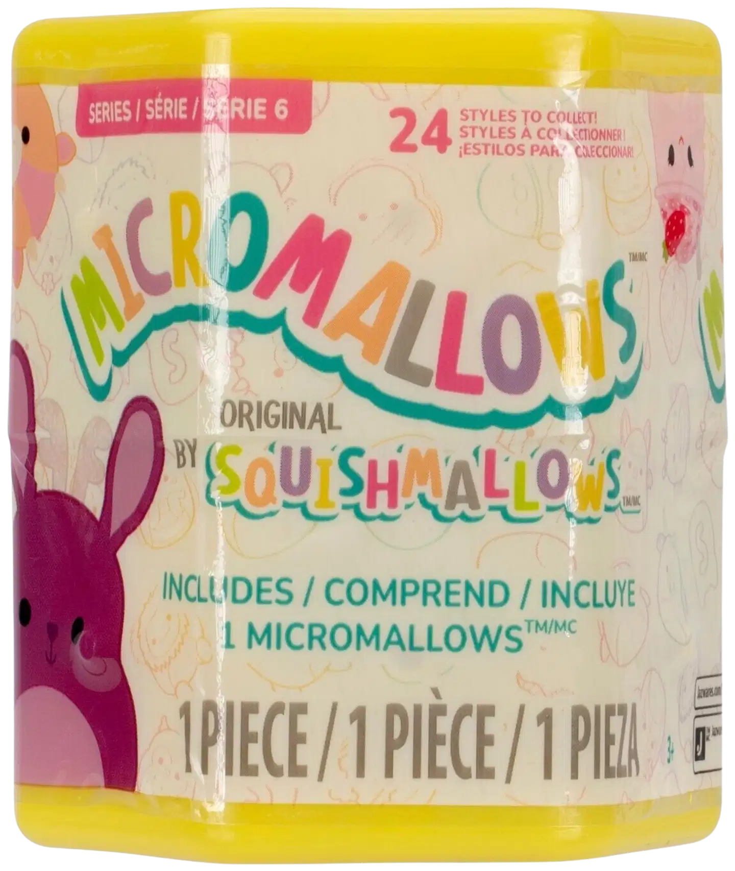 Micromallows 6 cm yllätyspehmo S6 - 3