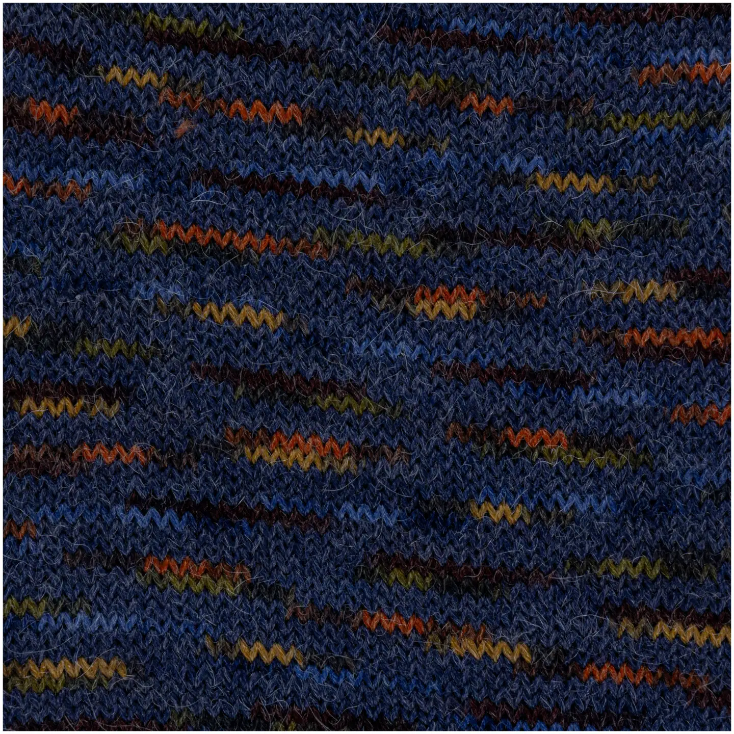 House sukkalanka Alpakka 100g CNE-1520 orange/green/brown stripes - 2