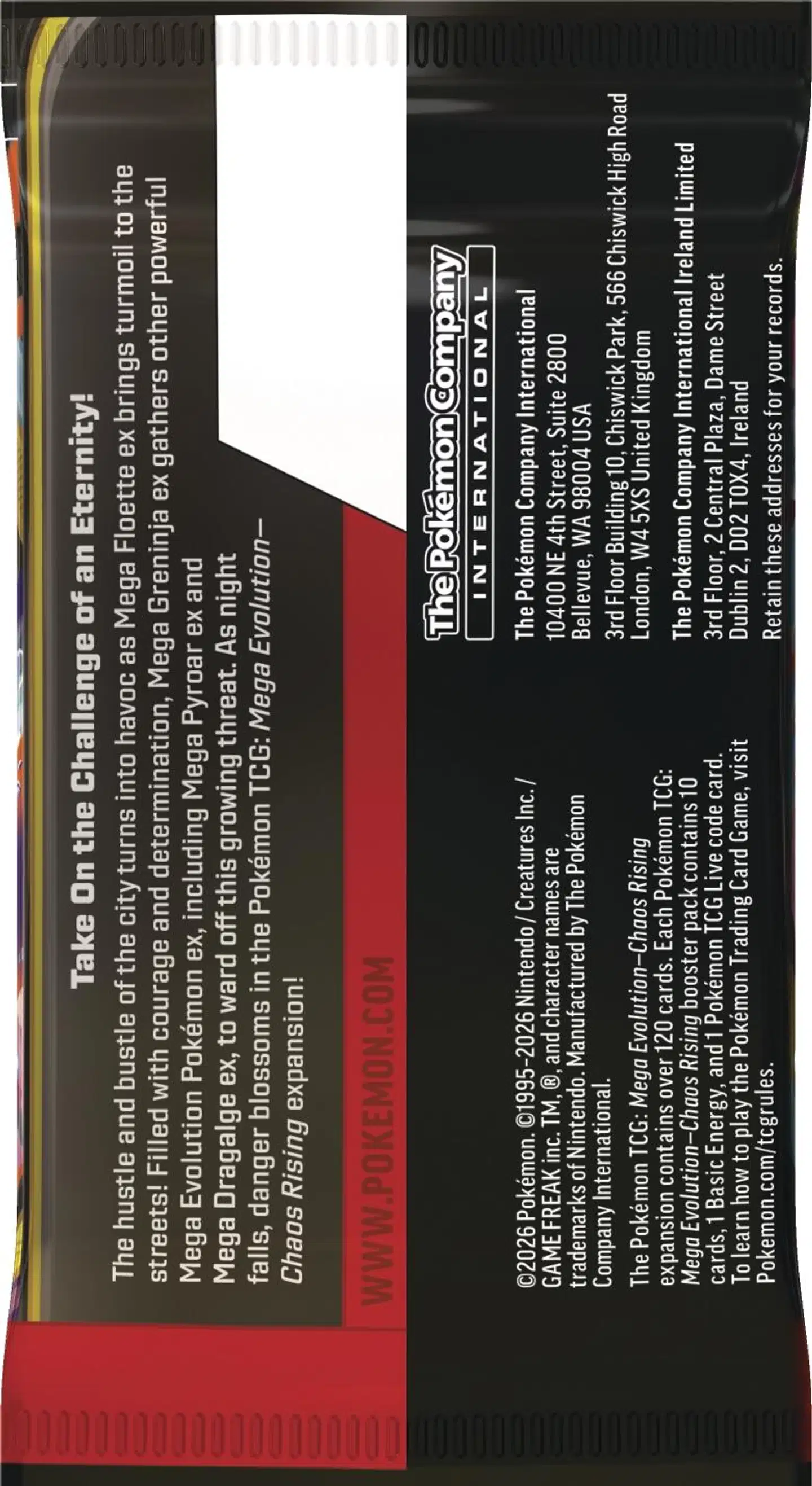 Pokémon TCG ME04 Chaos Rising Booster - 7