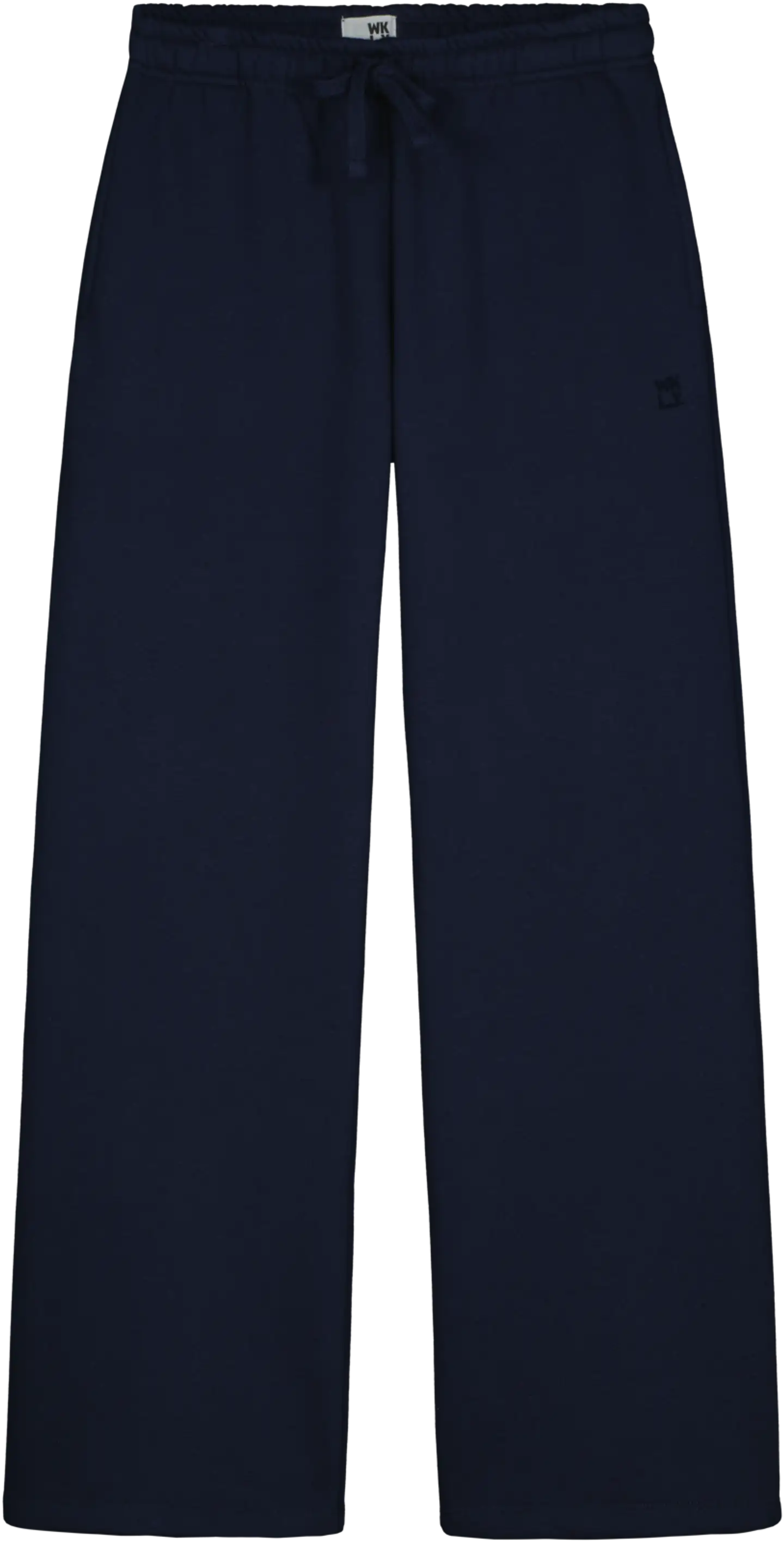 WKLY. naisten leveälahkeiset collegehousut 222W000210 - Navy - 1