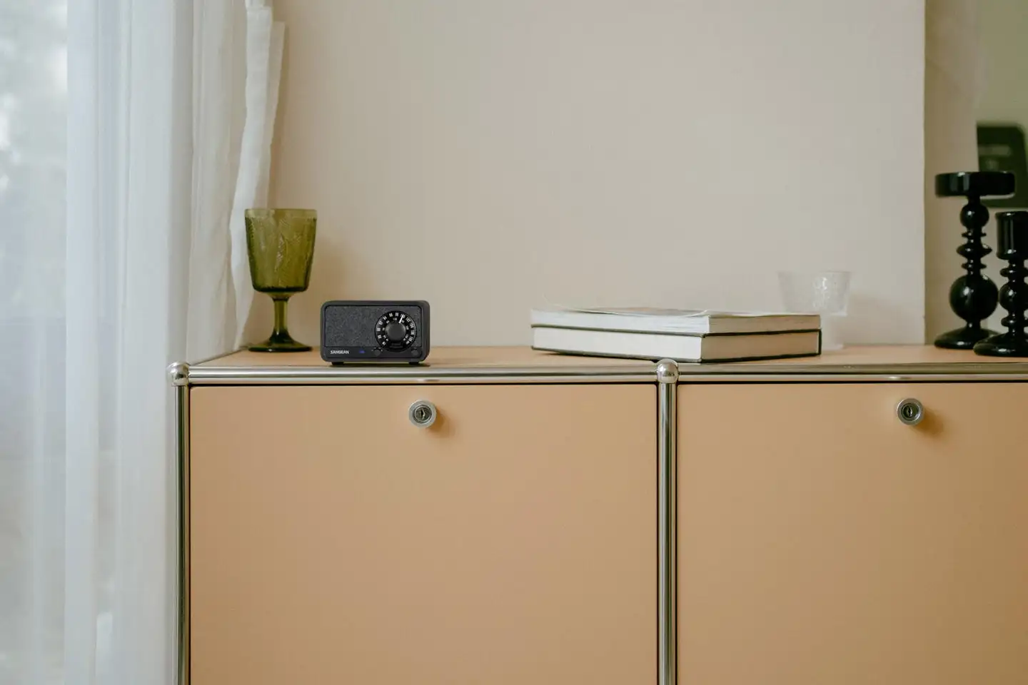 Sangean WR-8 Bluetooth pöytäradio, tumma tammi - 12