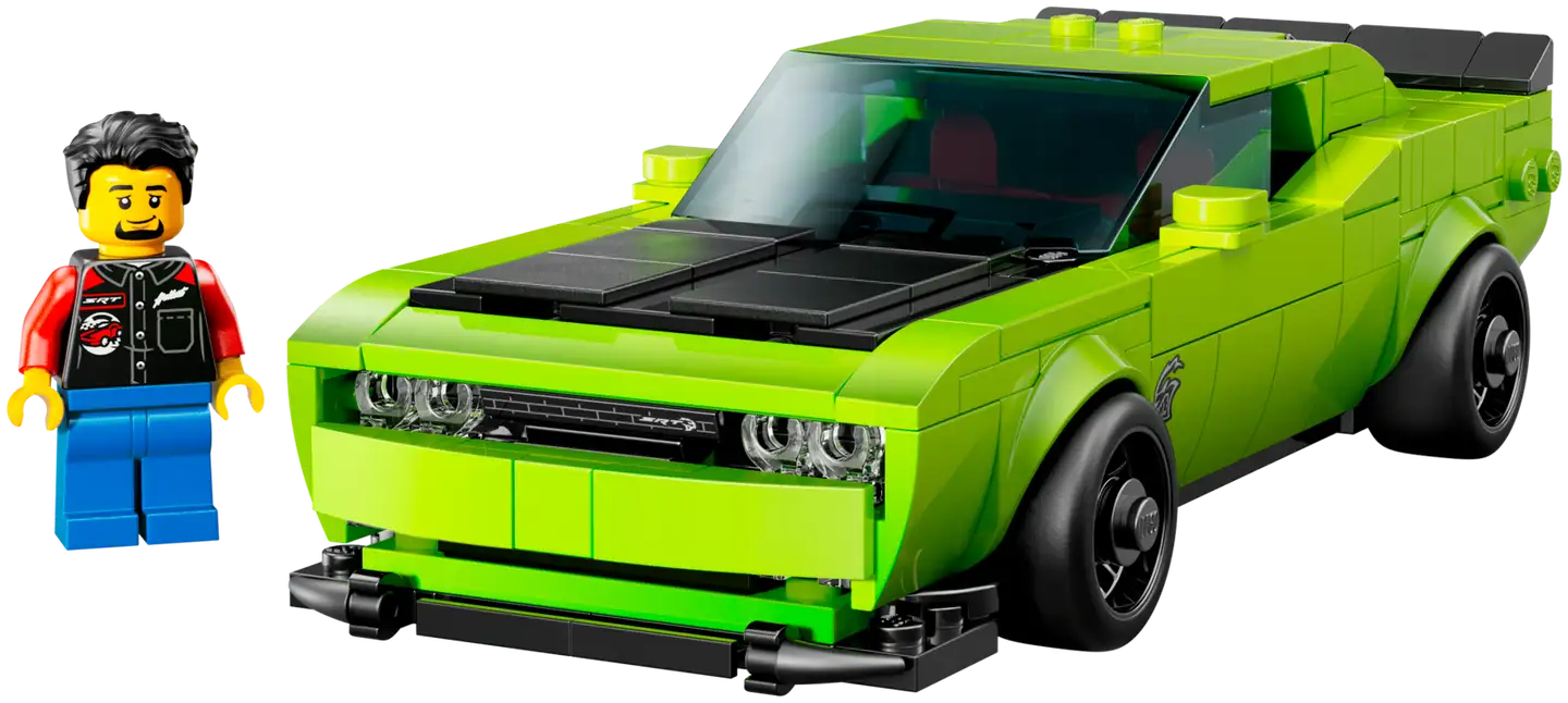 LEGO Speed Champions 77237 Dodge Challenger SRT Hellcat urheiluauto - 4