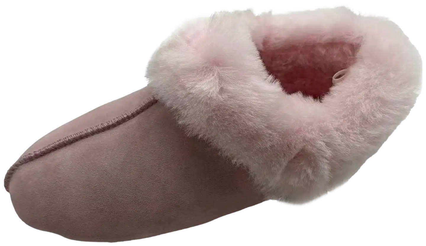 House naisten mokkatossut Freja - Pink - 3
