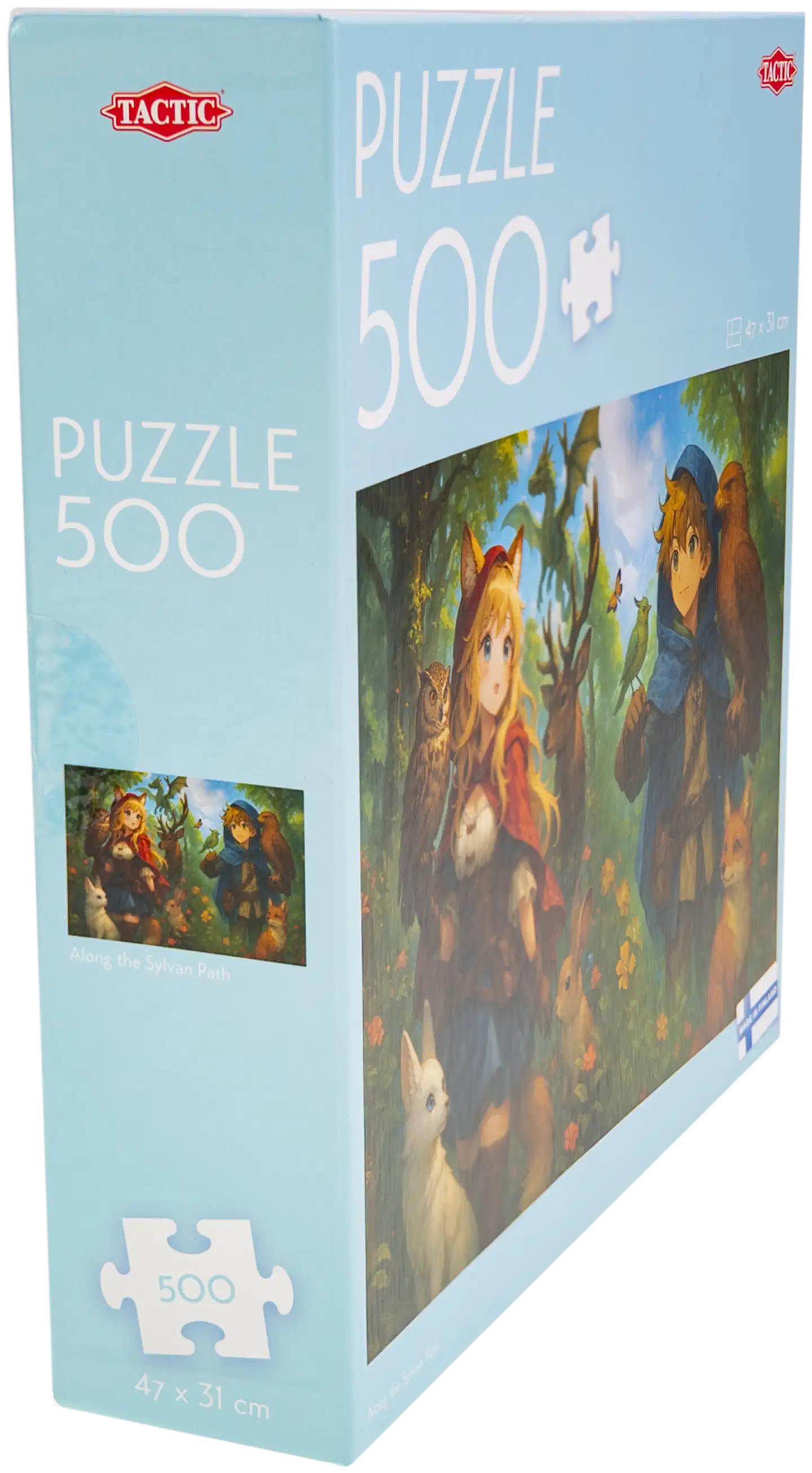 Tactic Palapeli Puzzle Lovers Along the Sylvan Path 500 palaa - 4